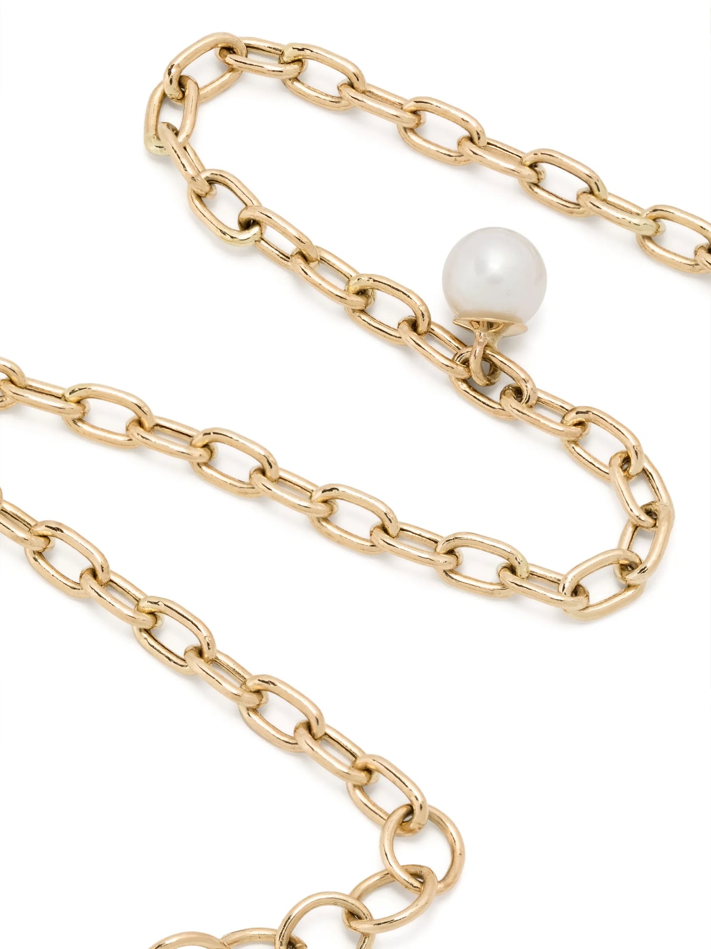 14kt yellow gold small chain bracelet