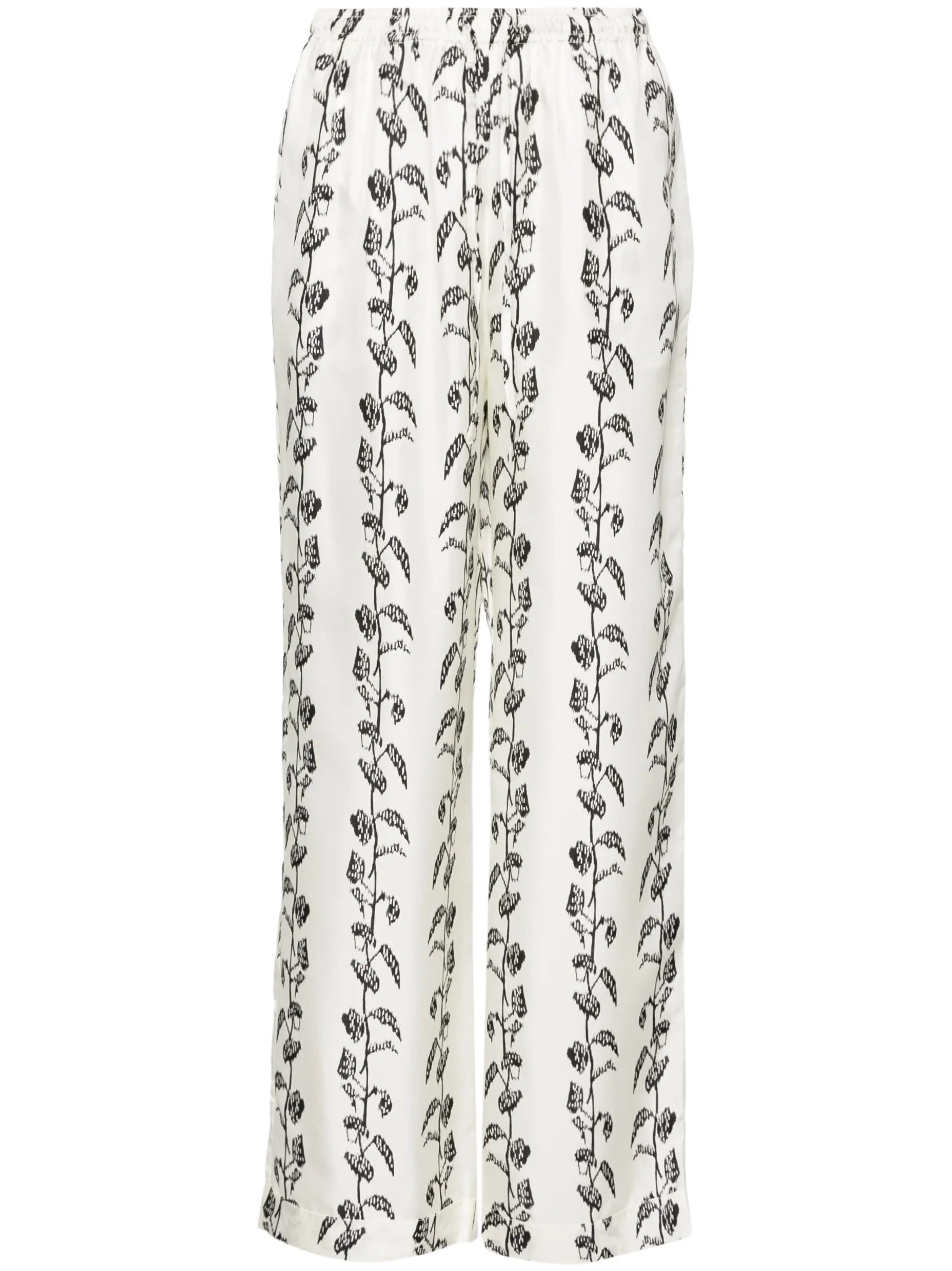 Aurelia mid-rise straight-leg trousers