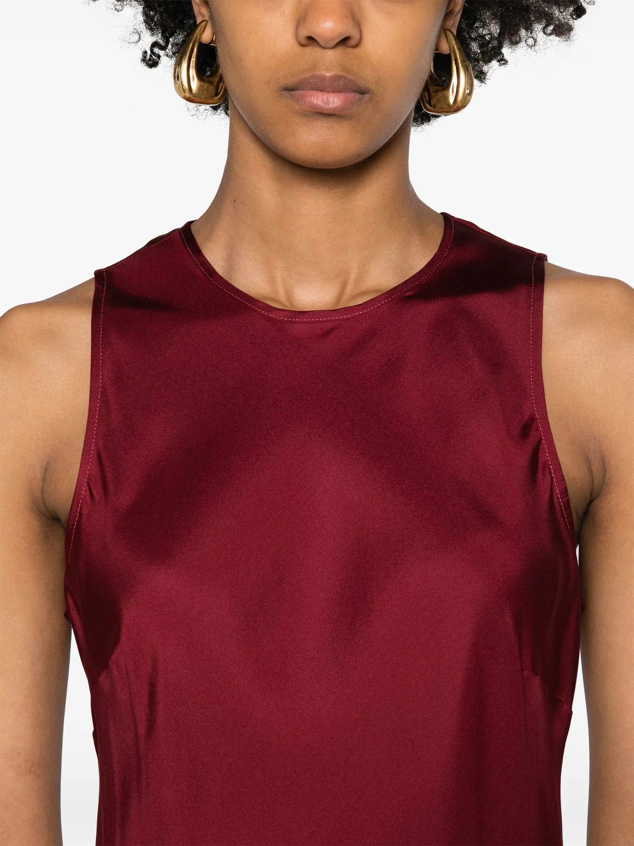 Valencia silk maxi dress