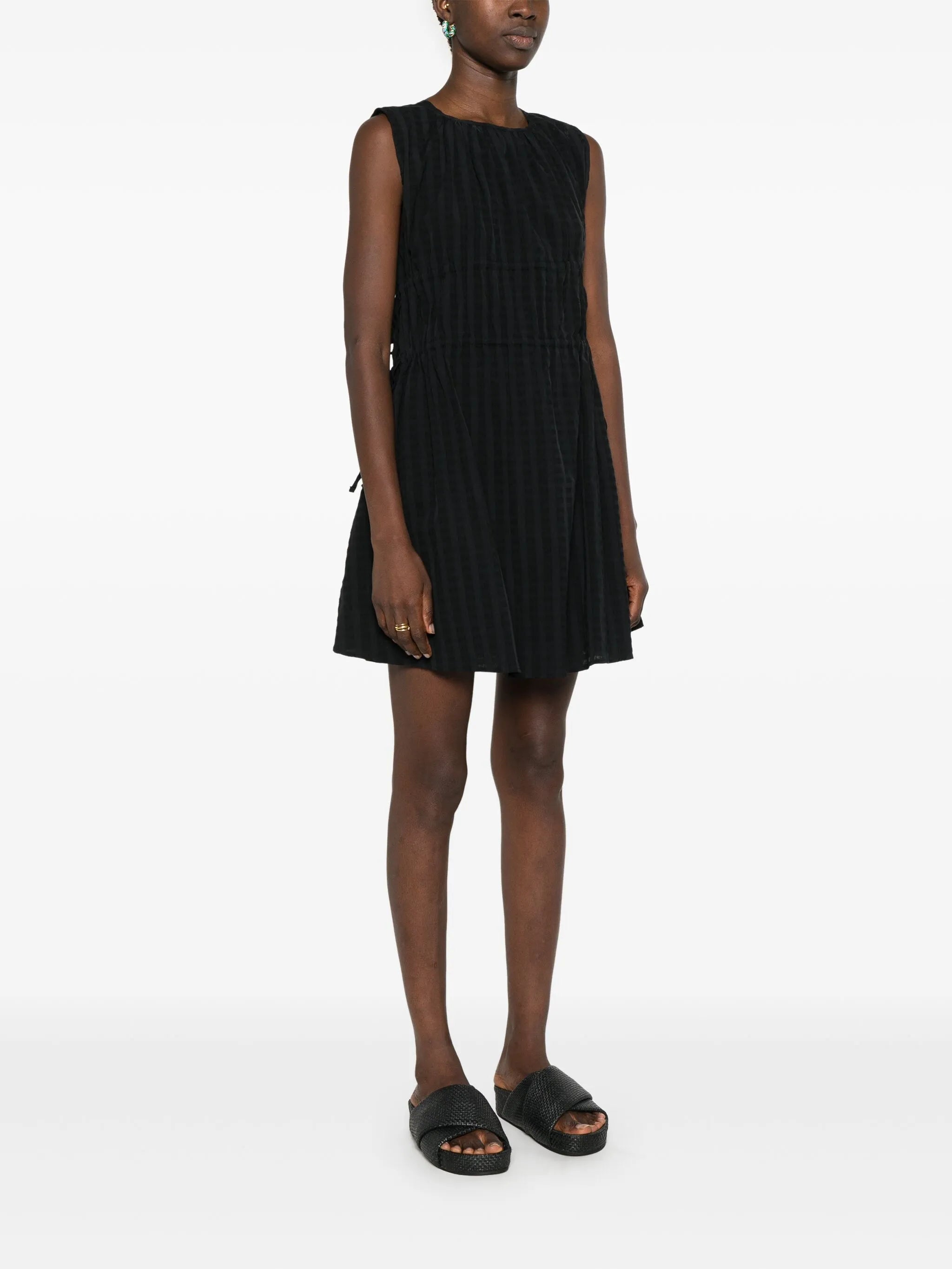 Como linen mini dress