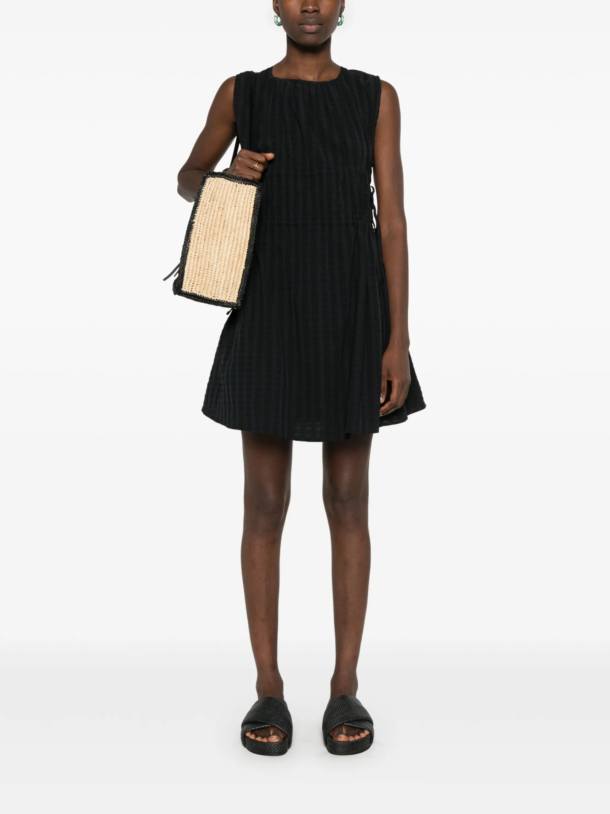 Como linen mini dress