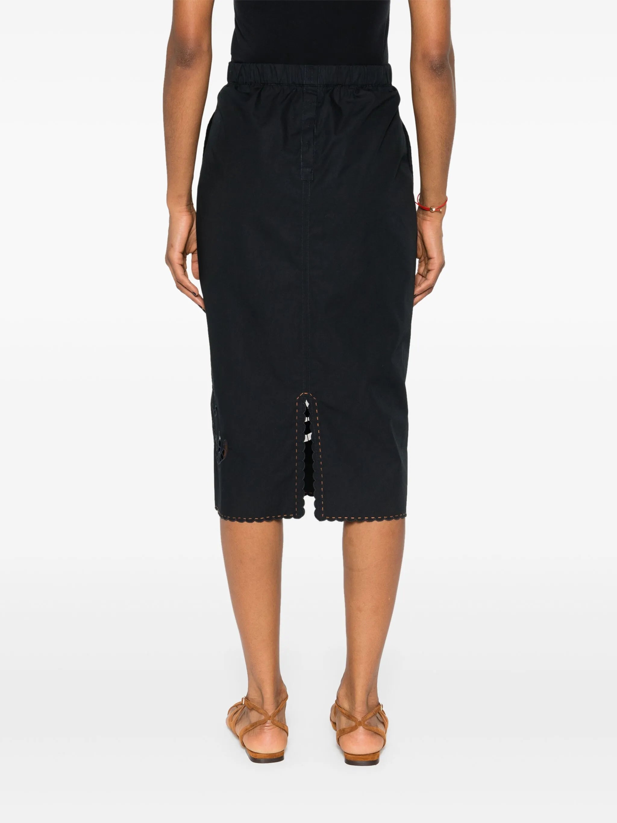Sisi cotton midi skirt