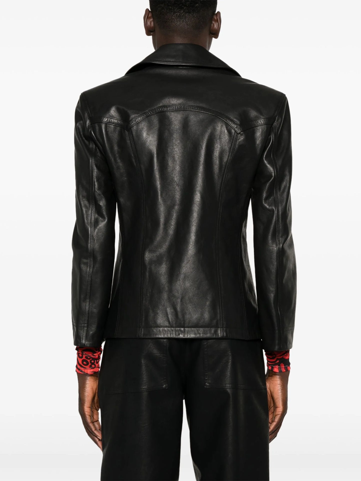 Creep leather jacket