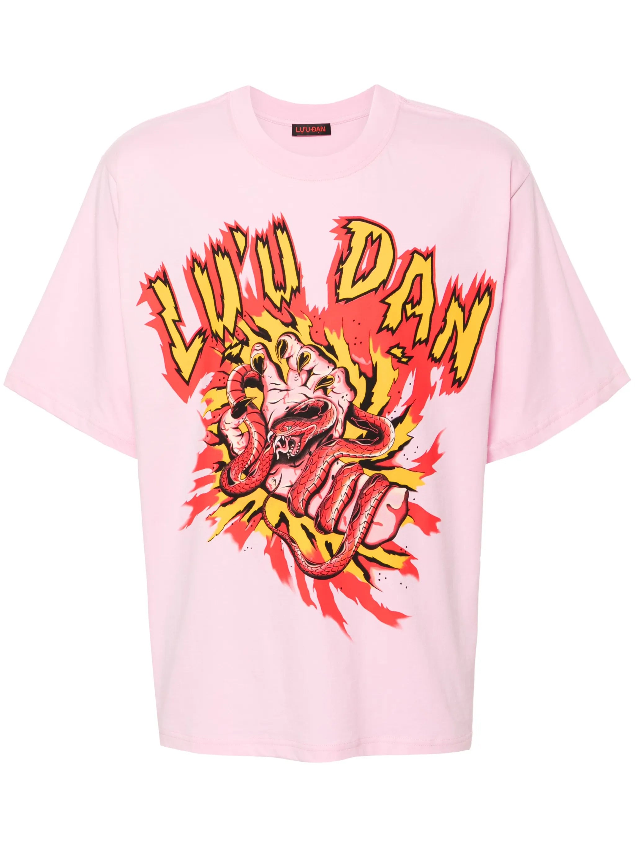 graphic-print cotton T-shirt