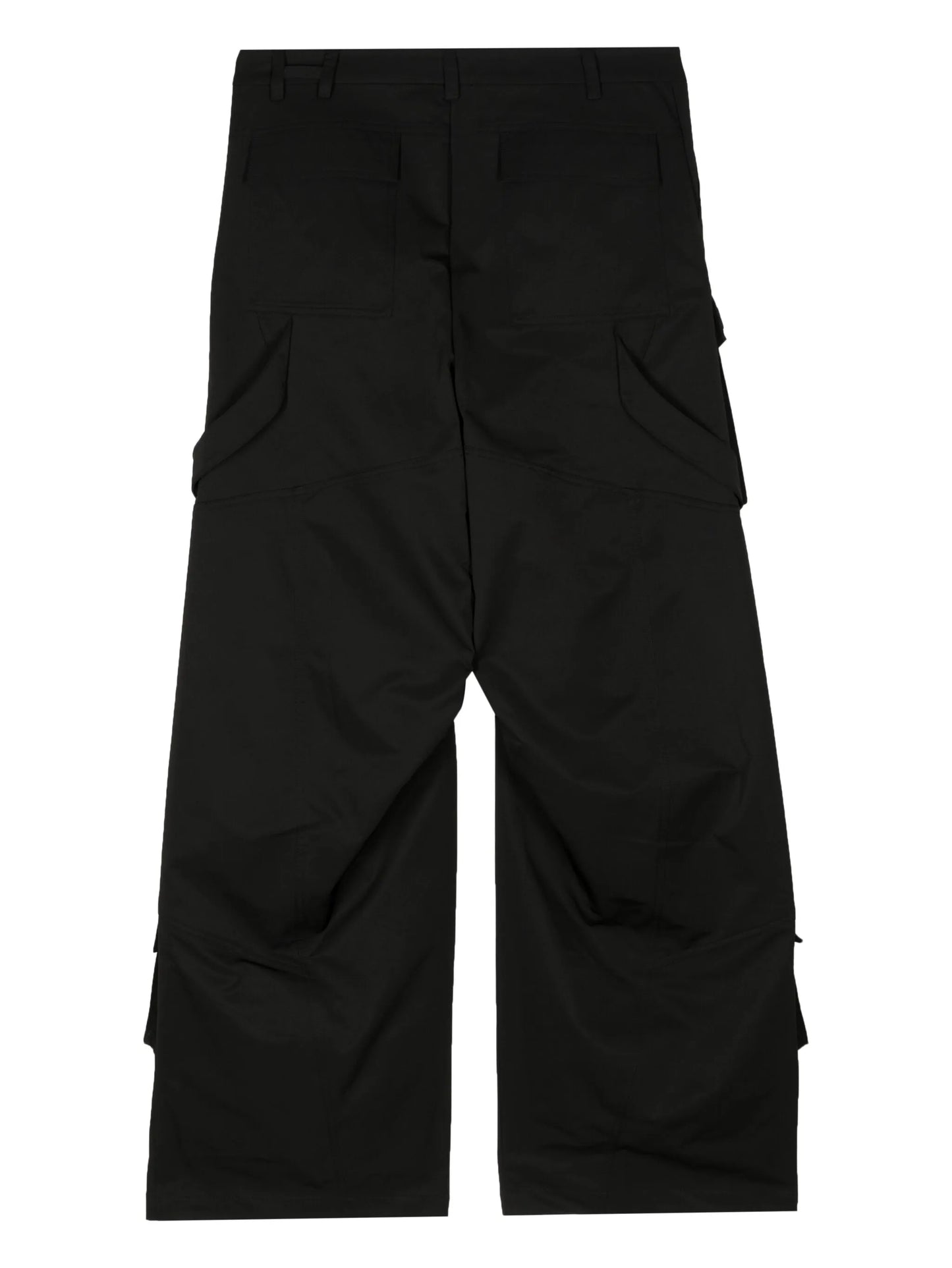 straight-leg cargo trousers