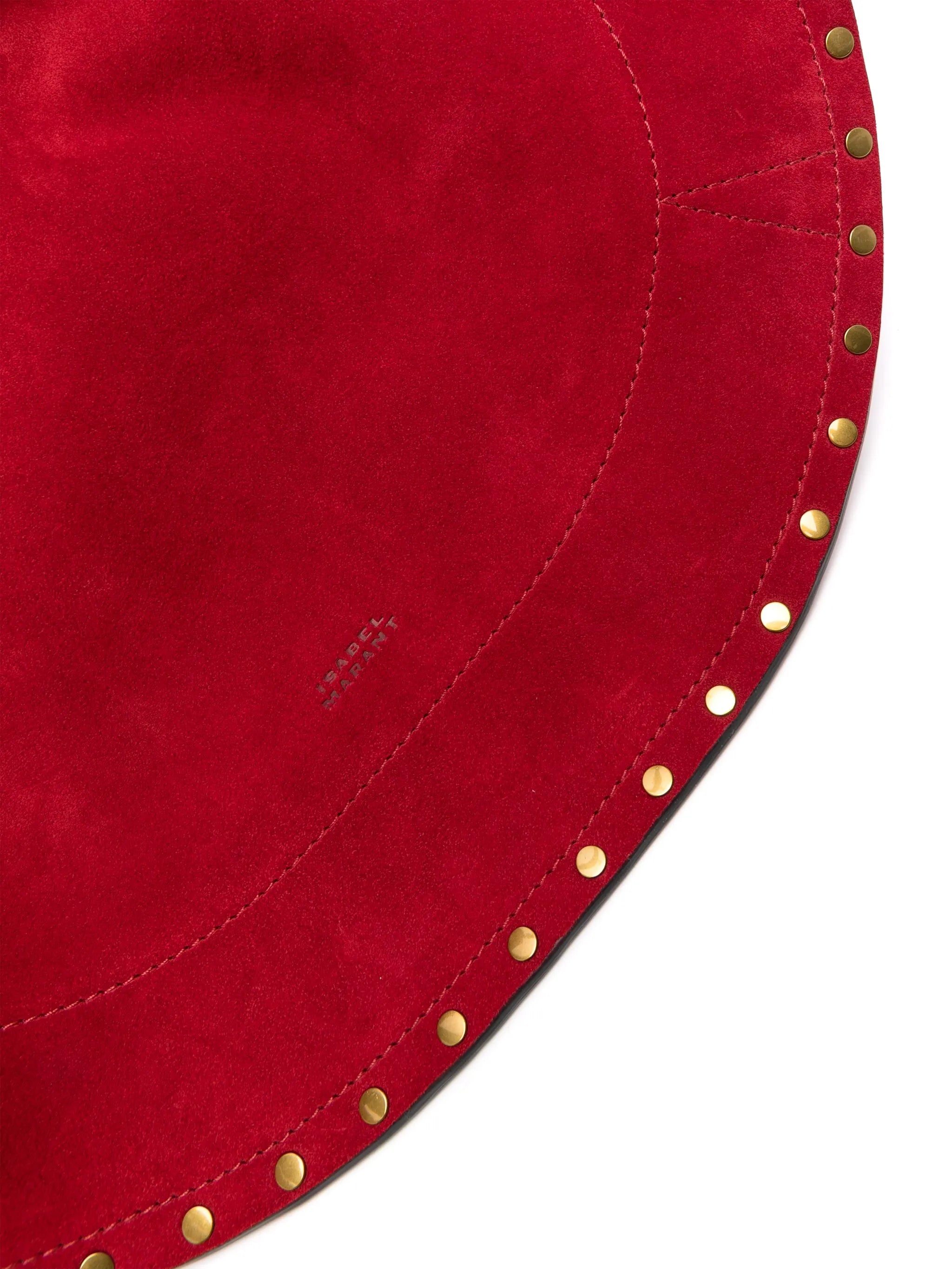Oskan suede shoulder bag