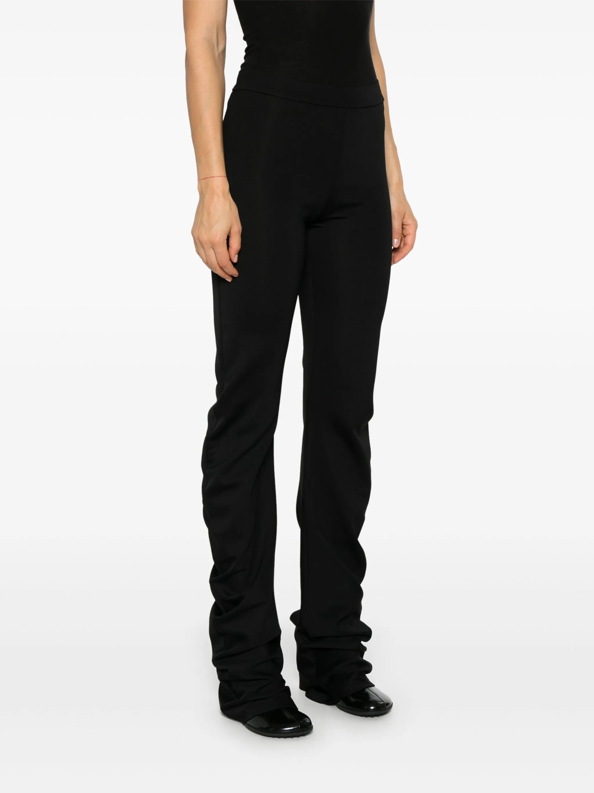 twisted stretch trousers