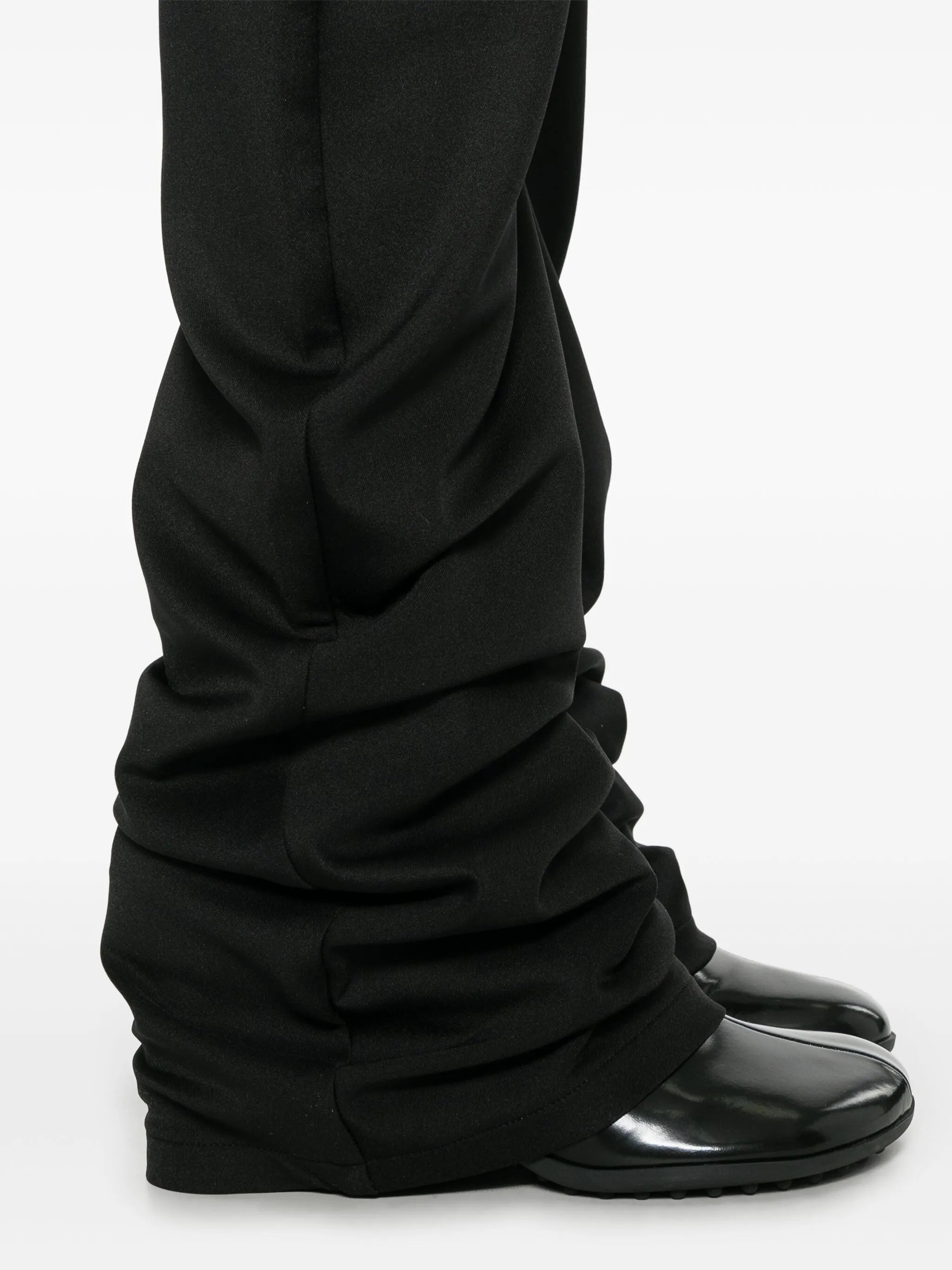 twisted stretch trousers