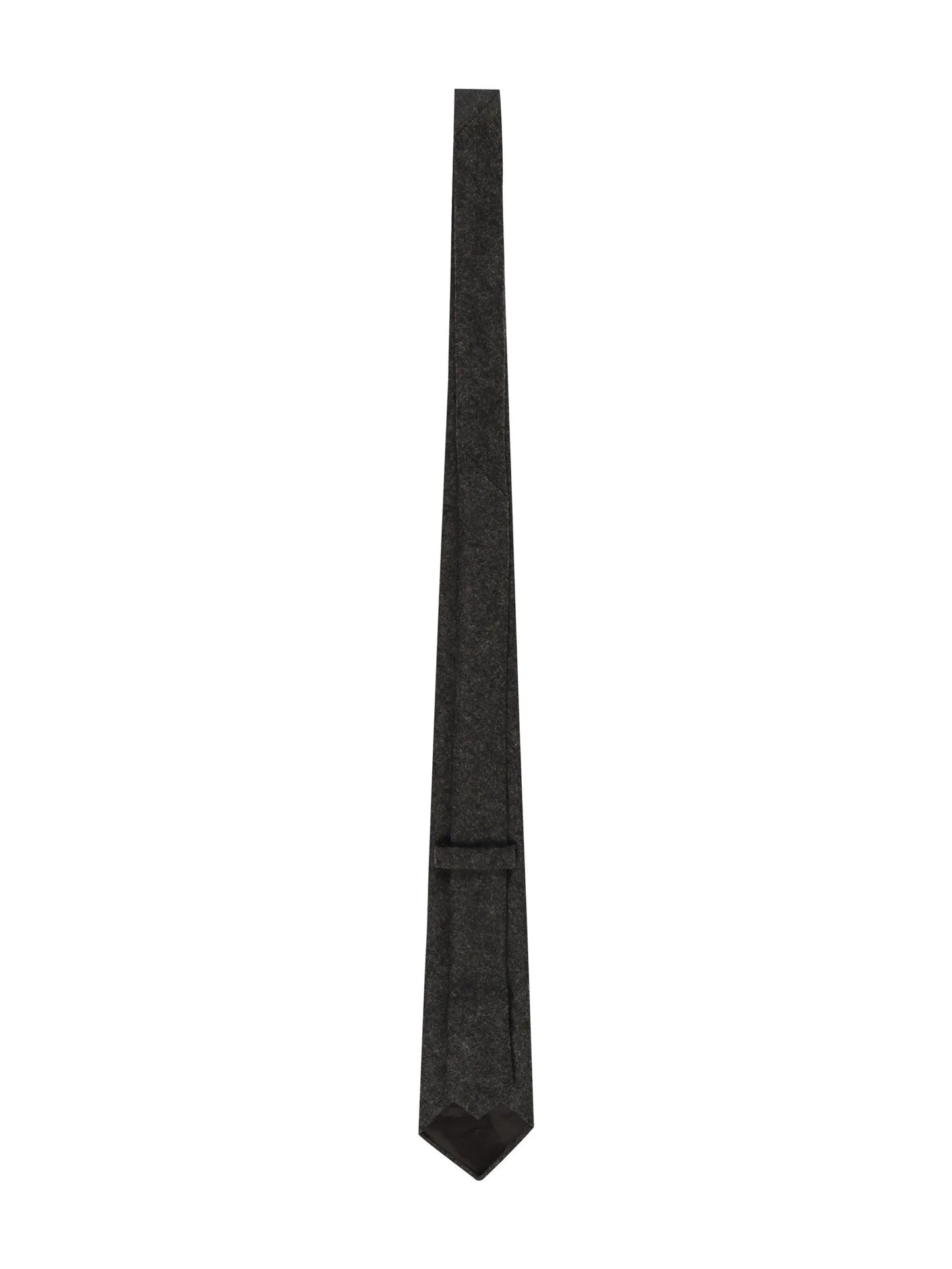 felted-finish wool tie