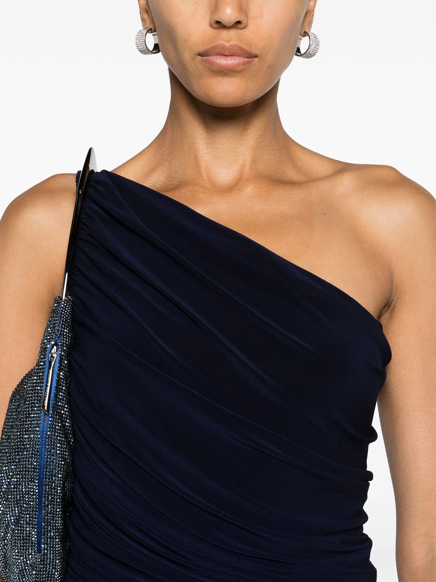 Diana one-shoulder gown