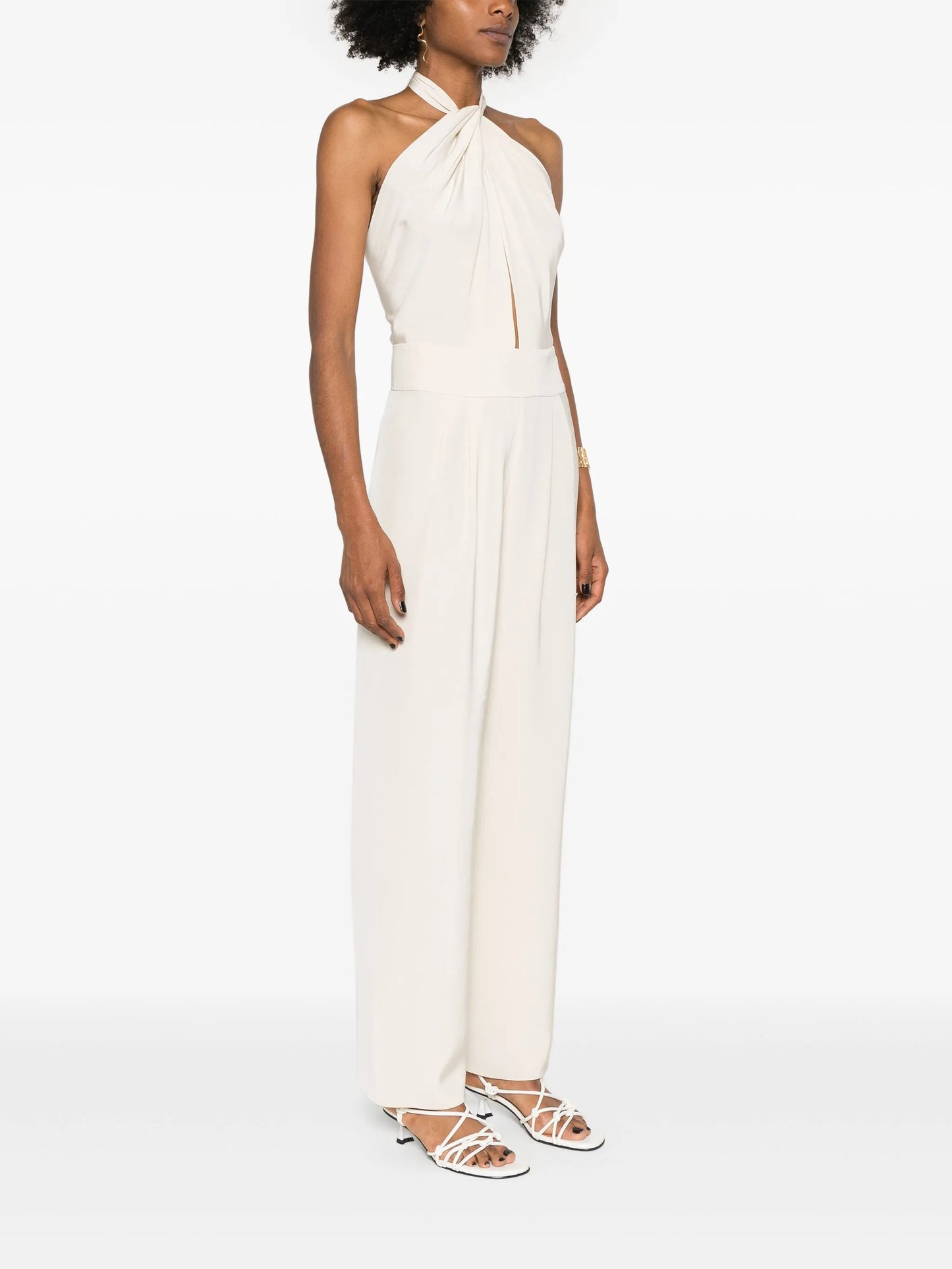 Mark Of Honor silk jumpsuit