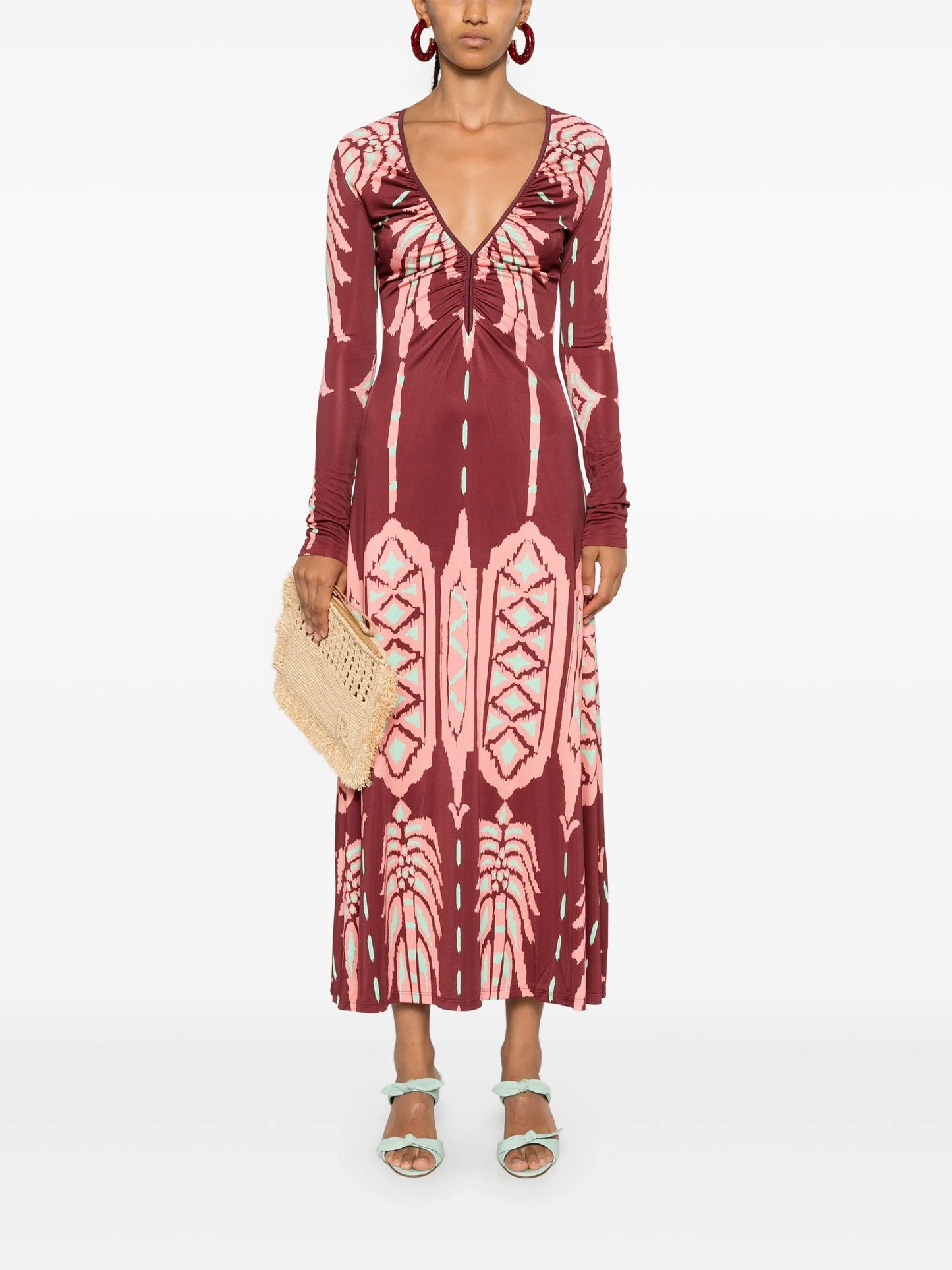 Alma Bordada maxi dress