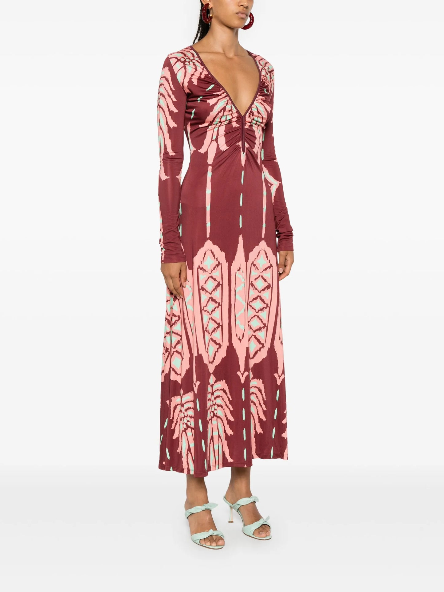 Alma Bordada maxi dress
