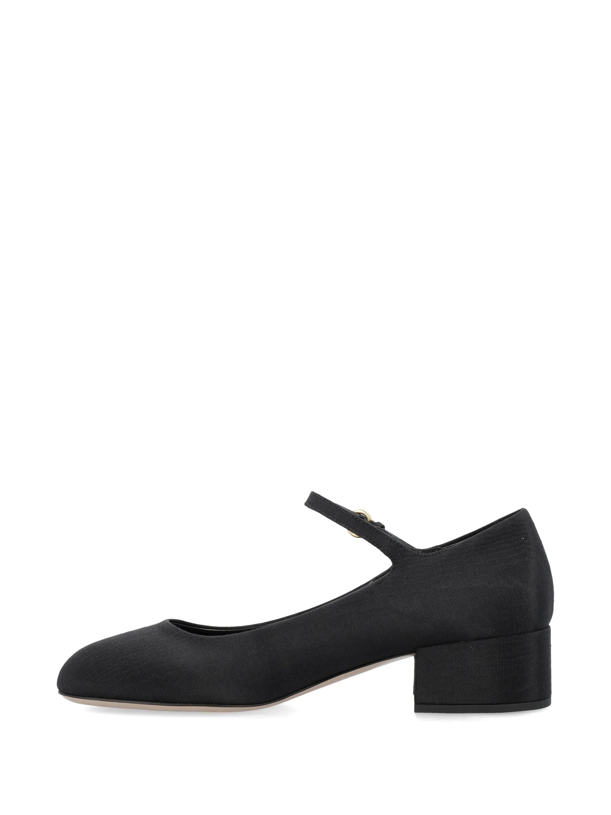 35mm moiré Mary Janes shoes
