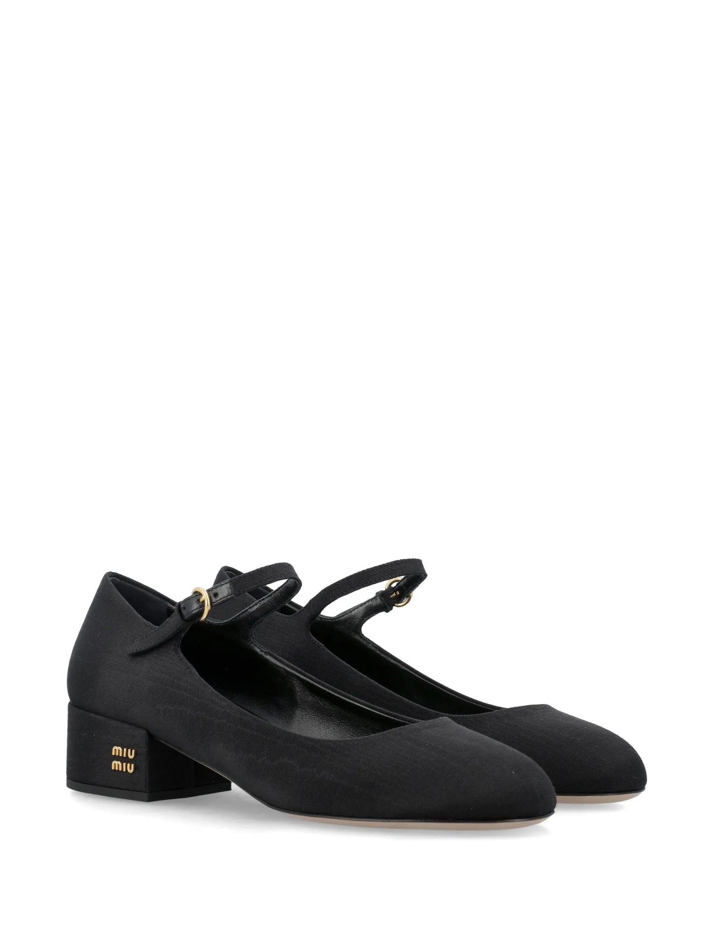 35mm moiré Mary Janes shoes