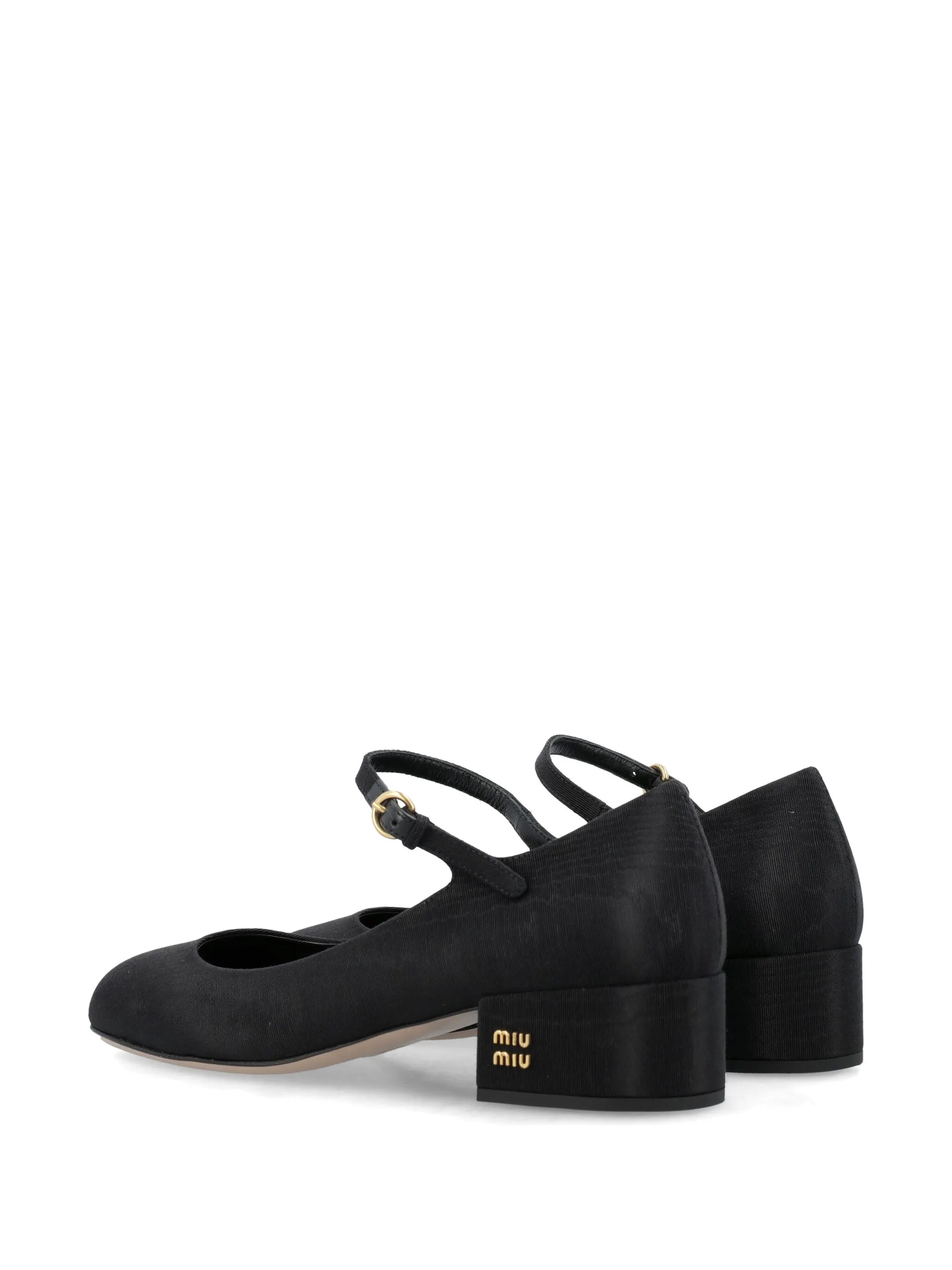 35mm moiré Mary Janes shoes