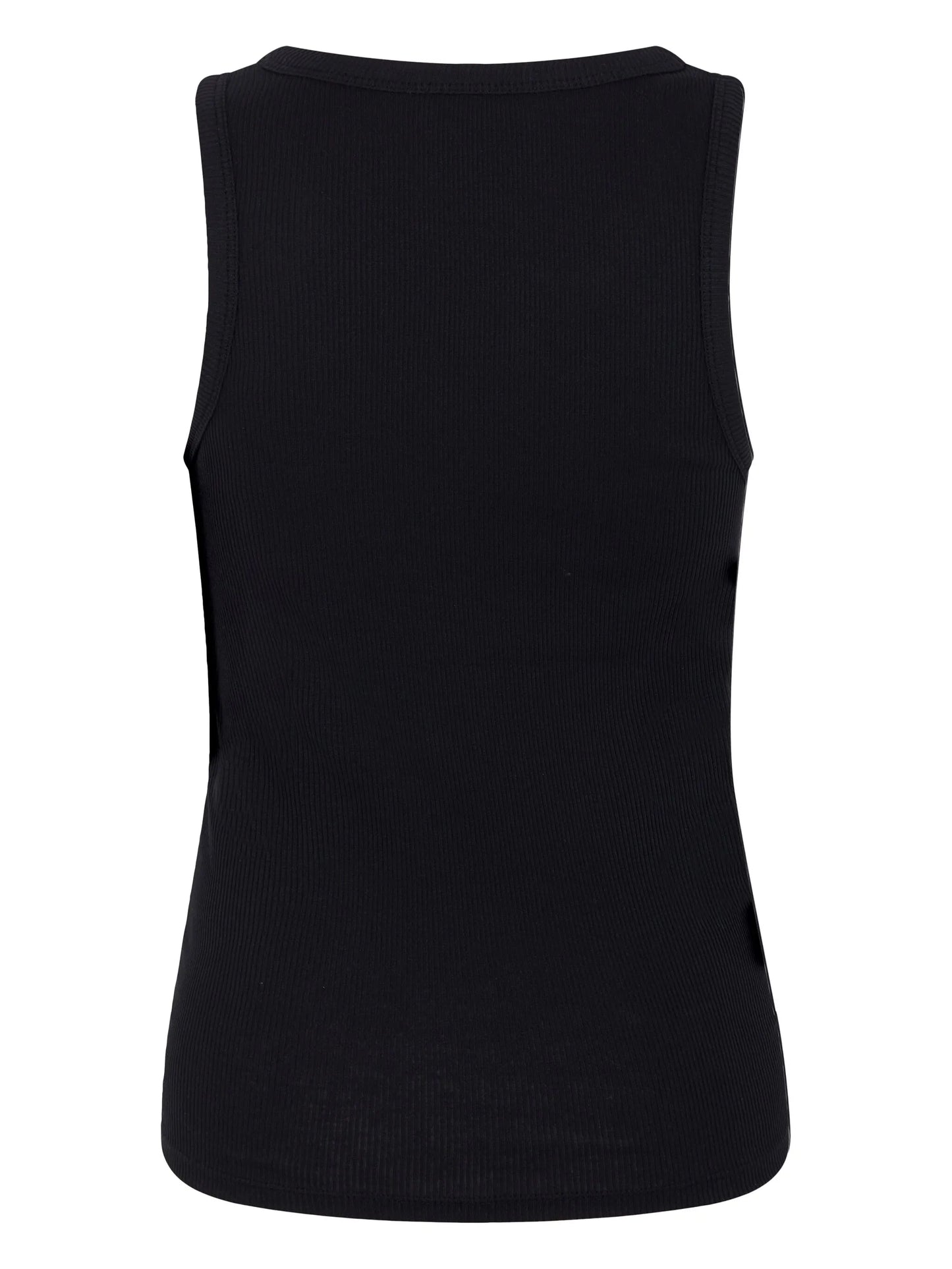 asymmetric gathered-detail tank top