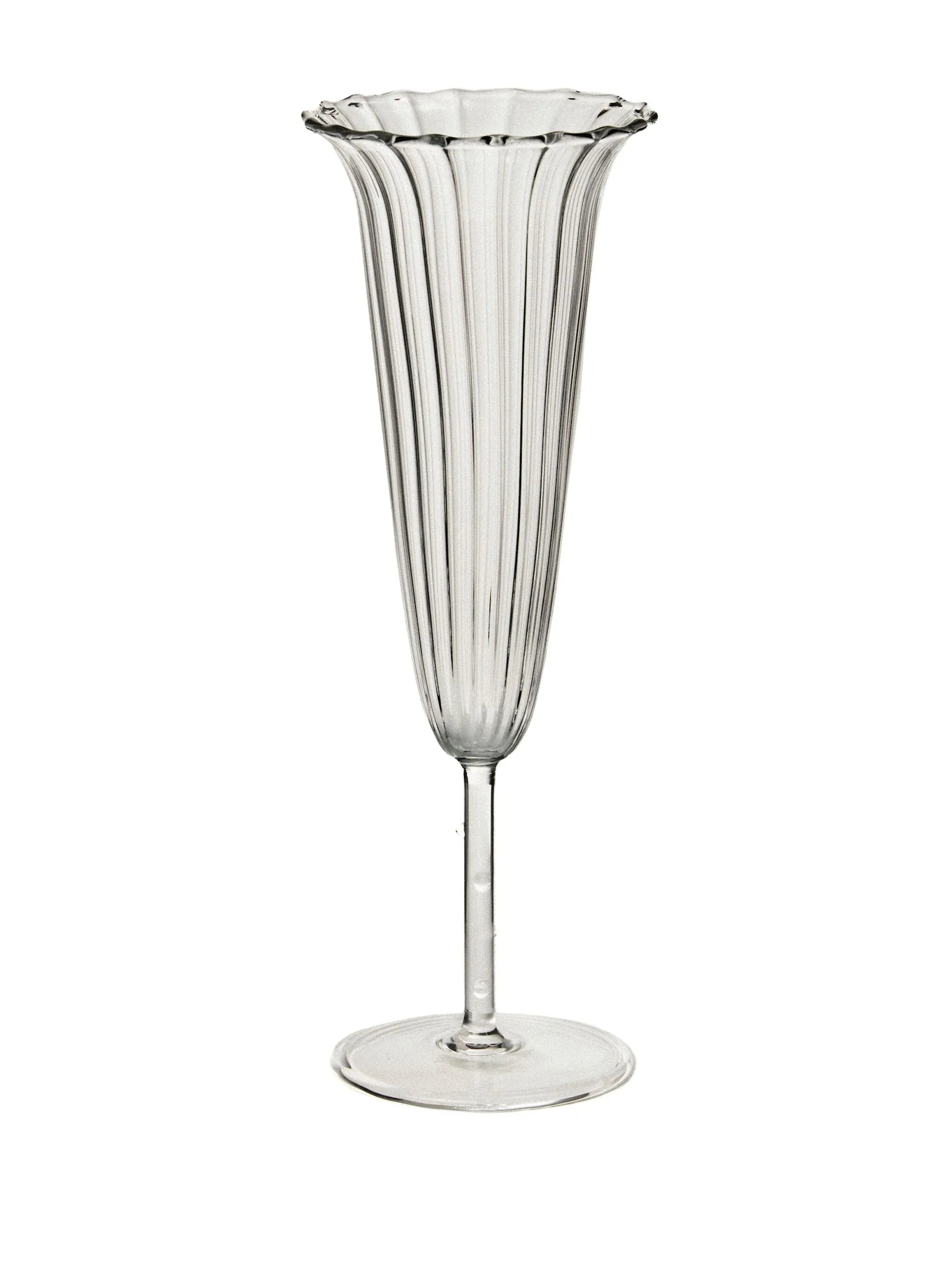Angel flute glass (set of four)