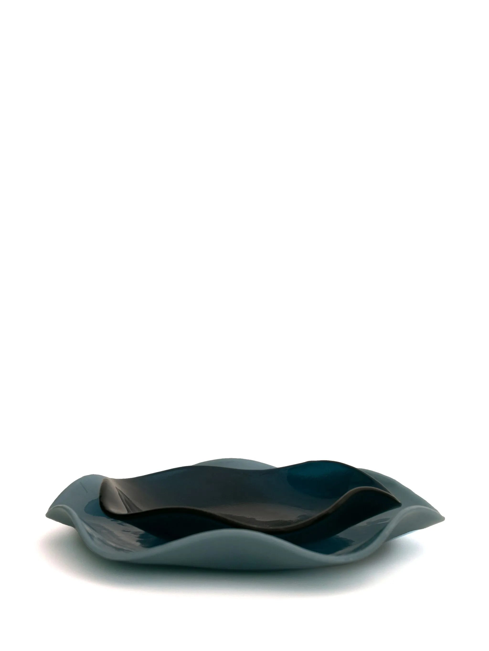 Curved Edge glass plate (19cm)