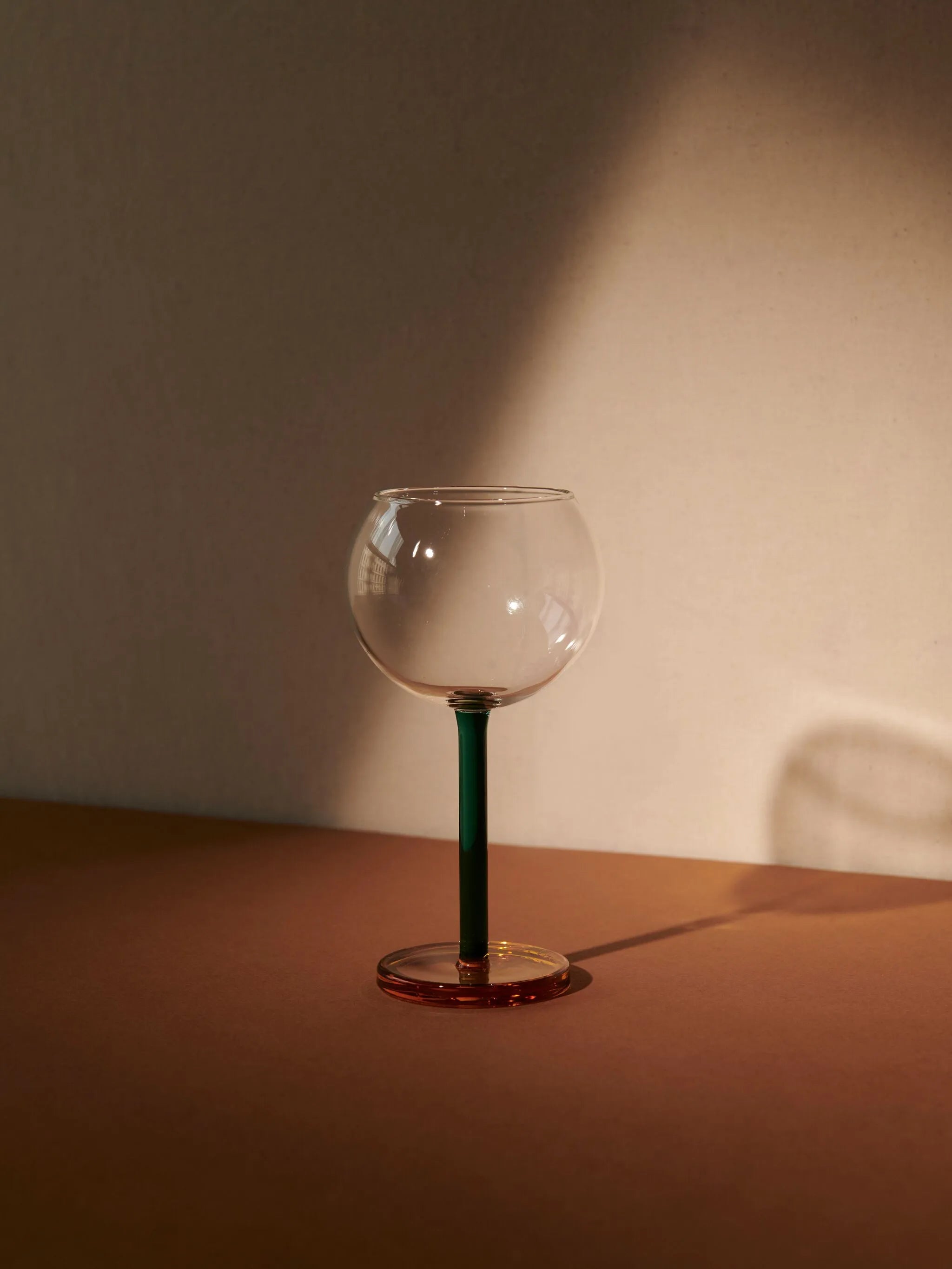 Bilboquet translucent wine glasses (set of two)