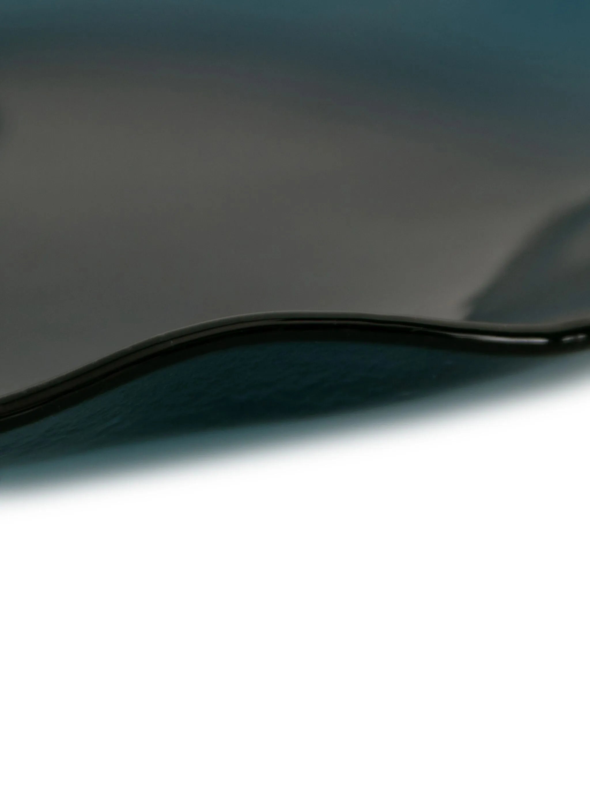 Curved Edge glass plate (24cm)
