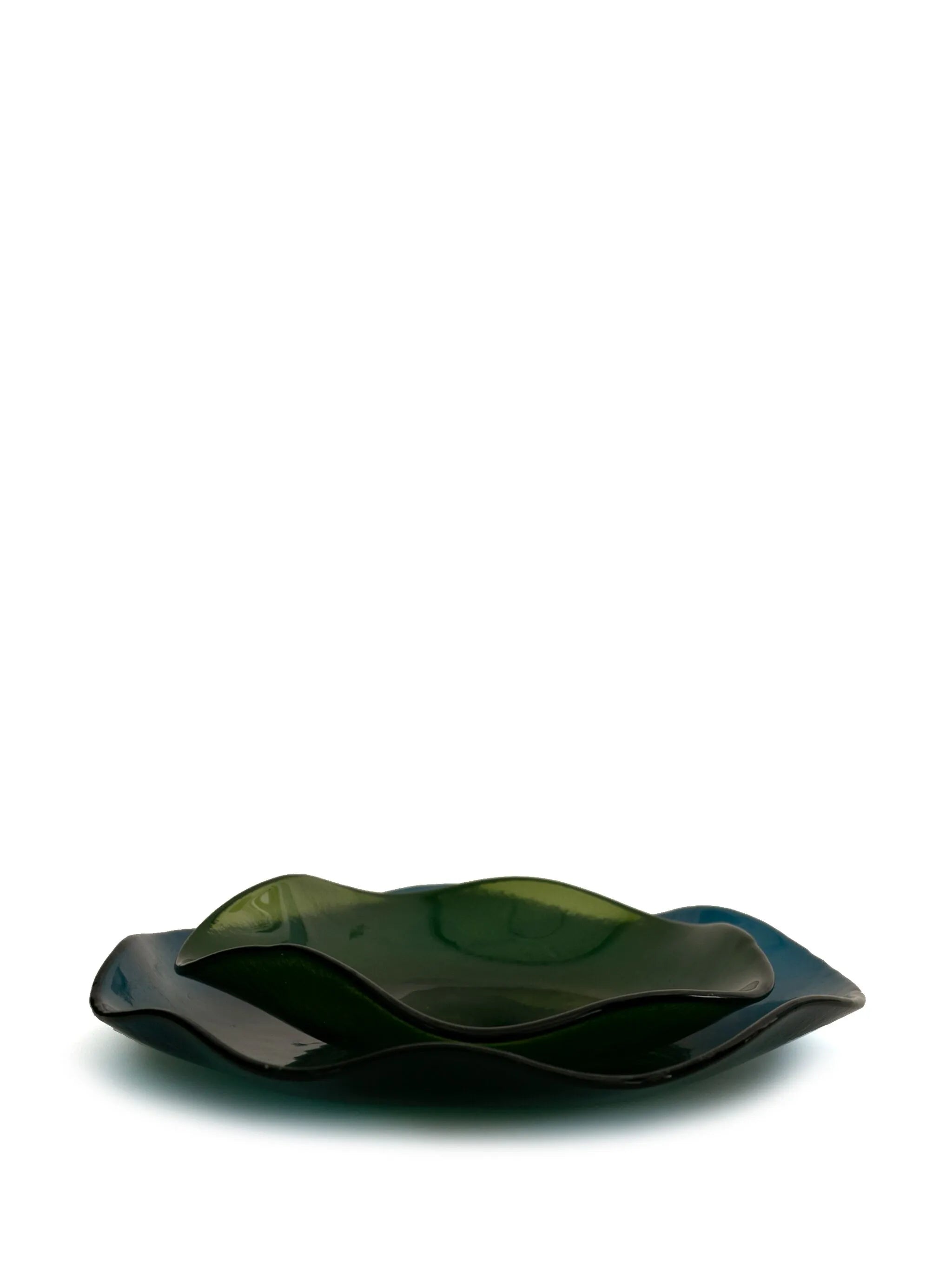 Curved Edge glass plate (24cm)