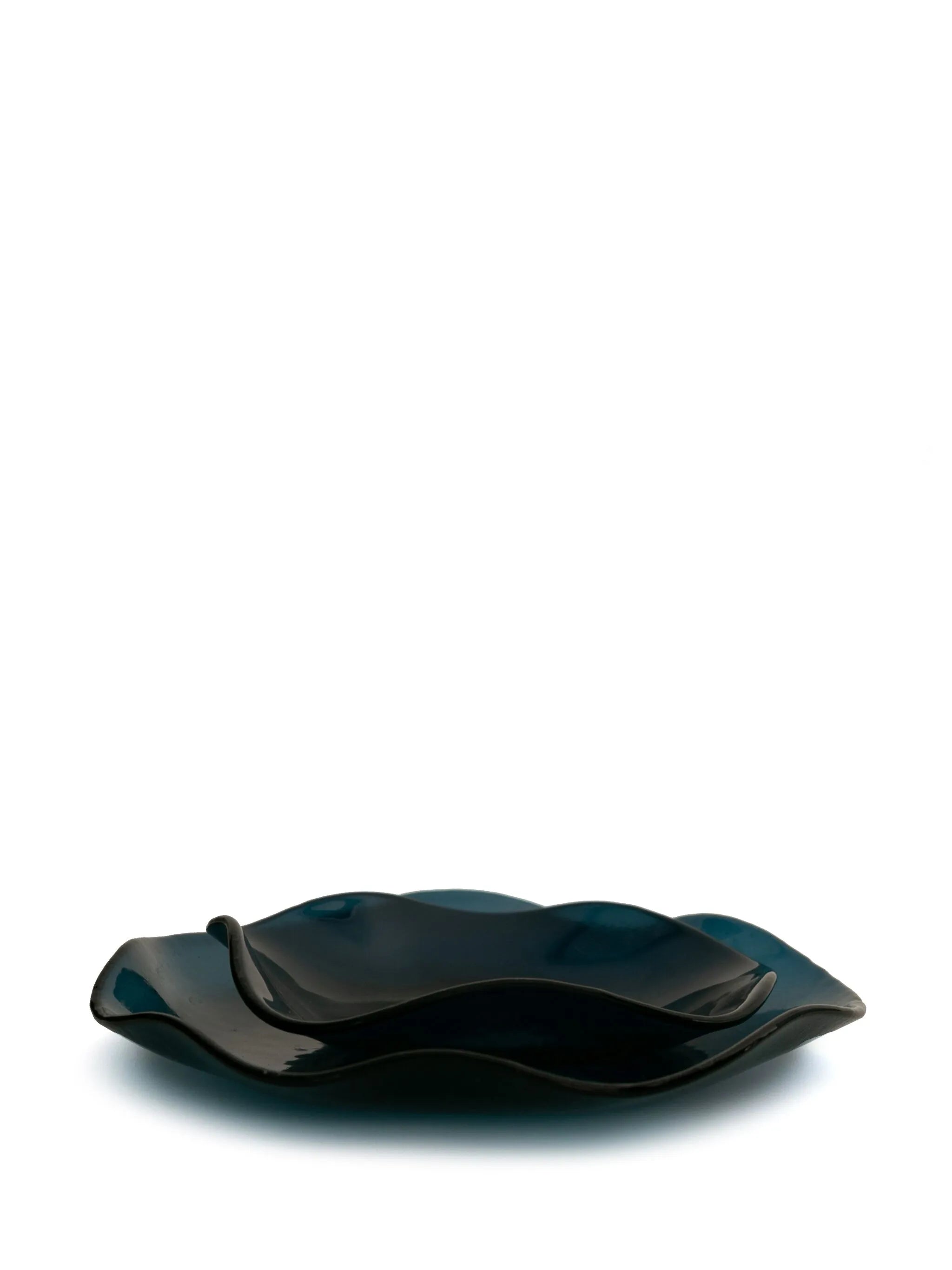 Curved Edge glass plate (24cm)
