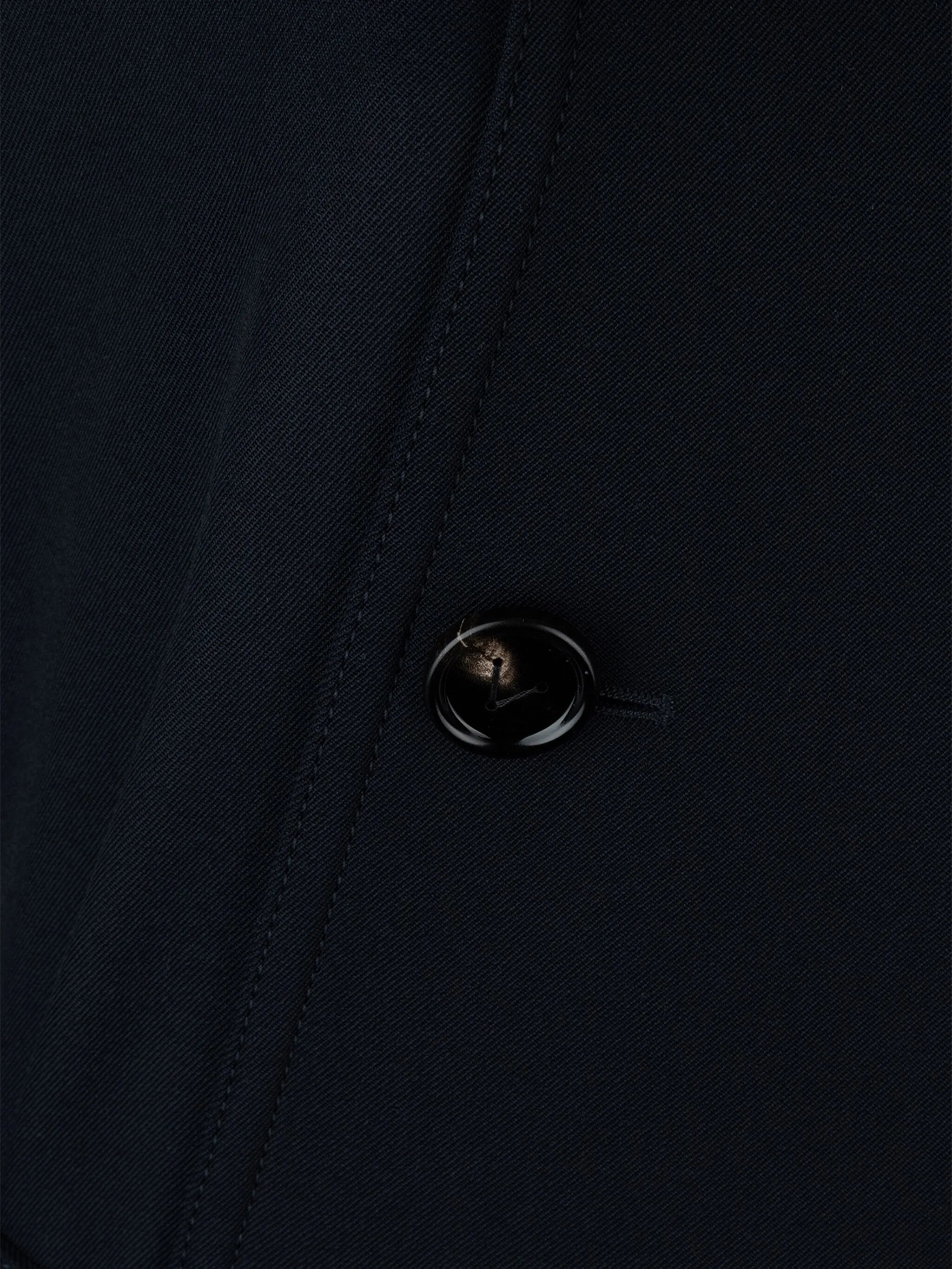 belted wool trench coat