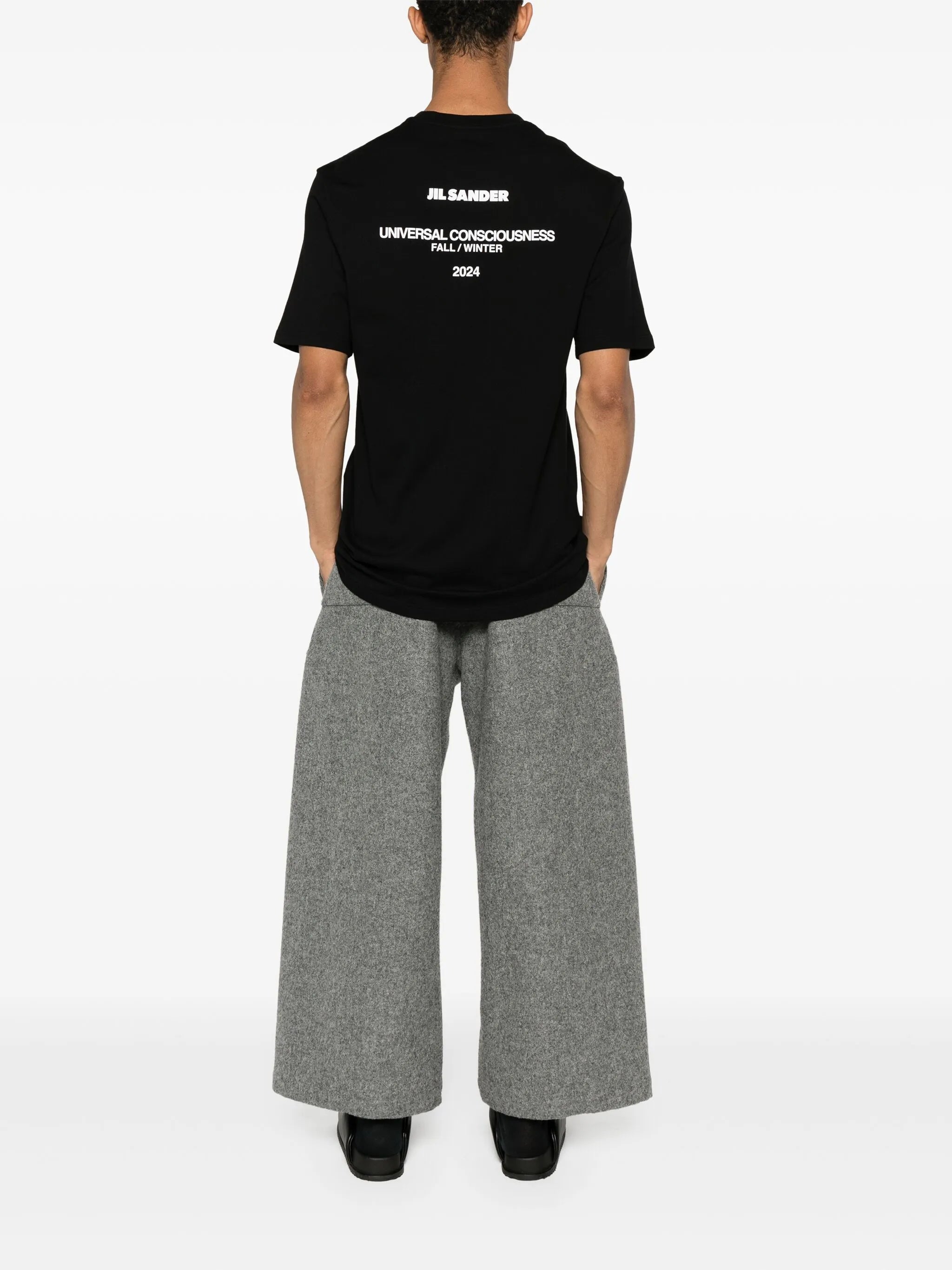 logo-print cotton T-shirt