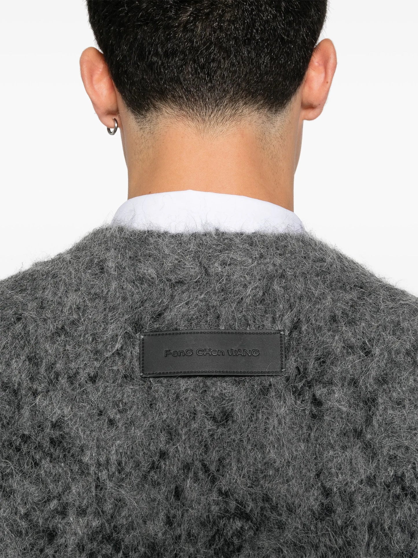 gradient-effect cardigan