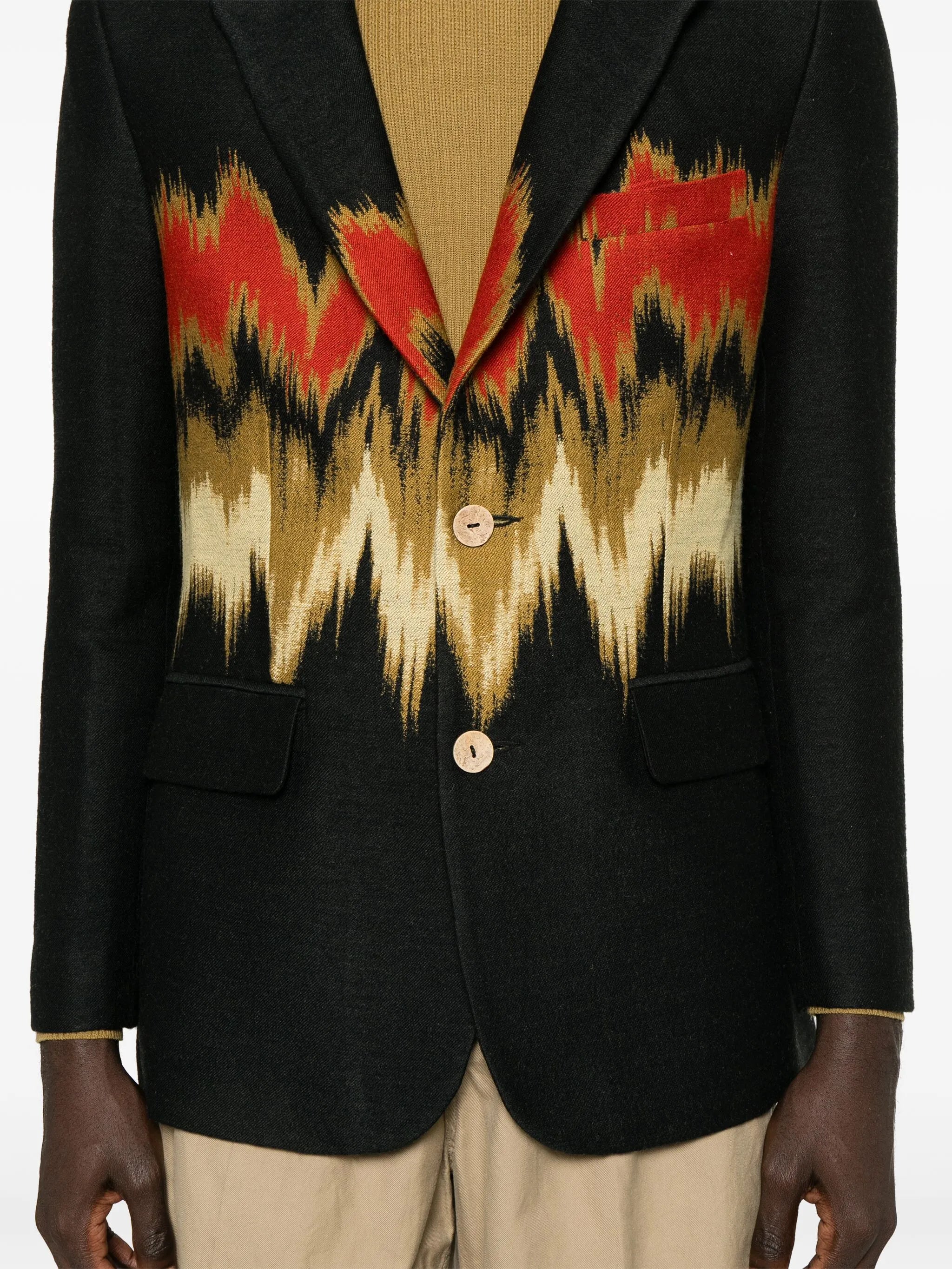 Blurred blazer
