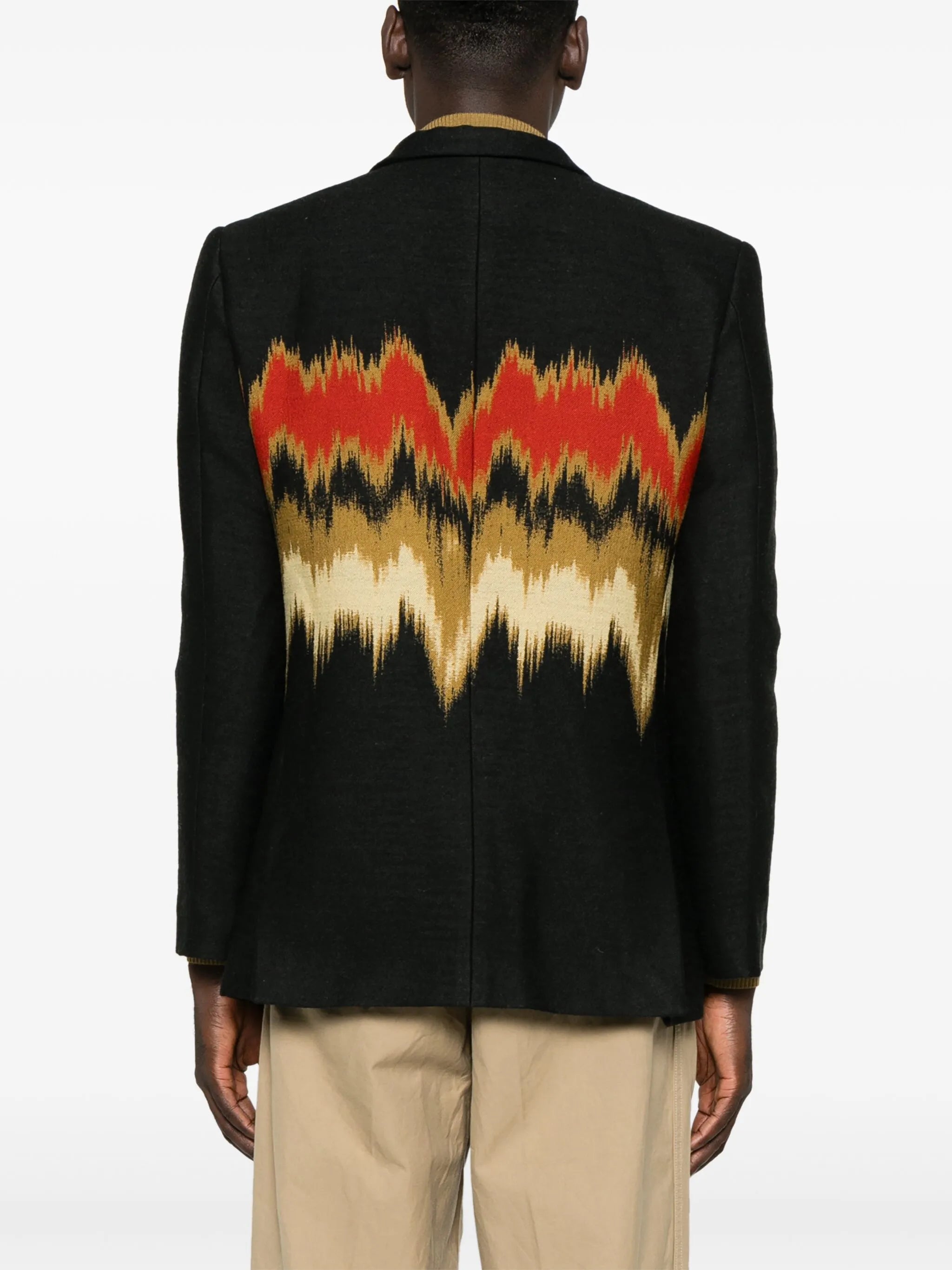 Blurred blazer
