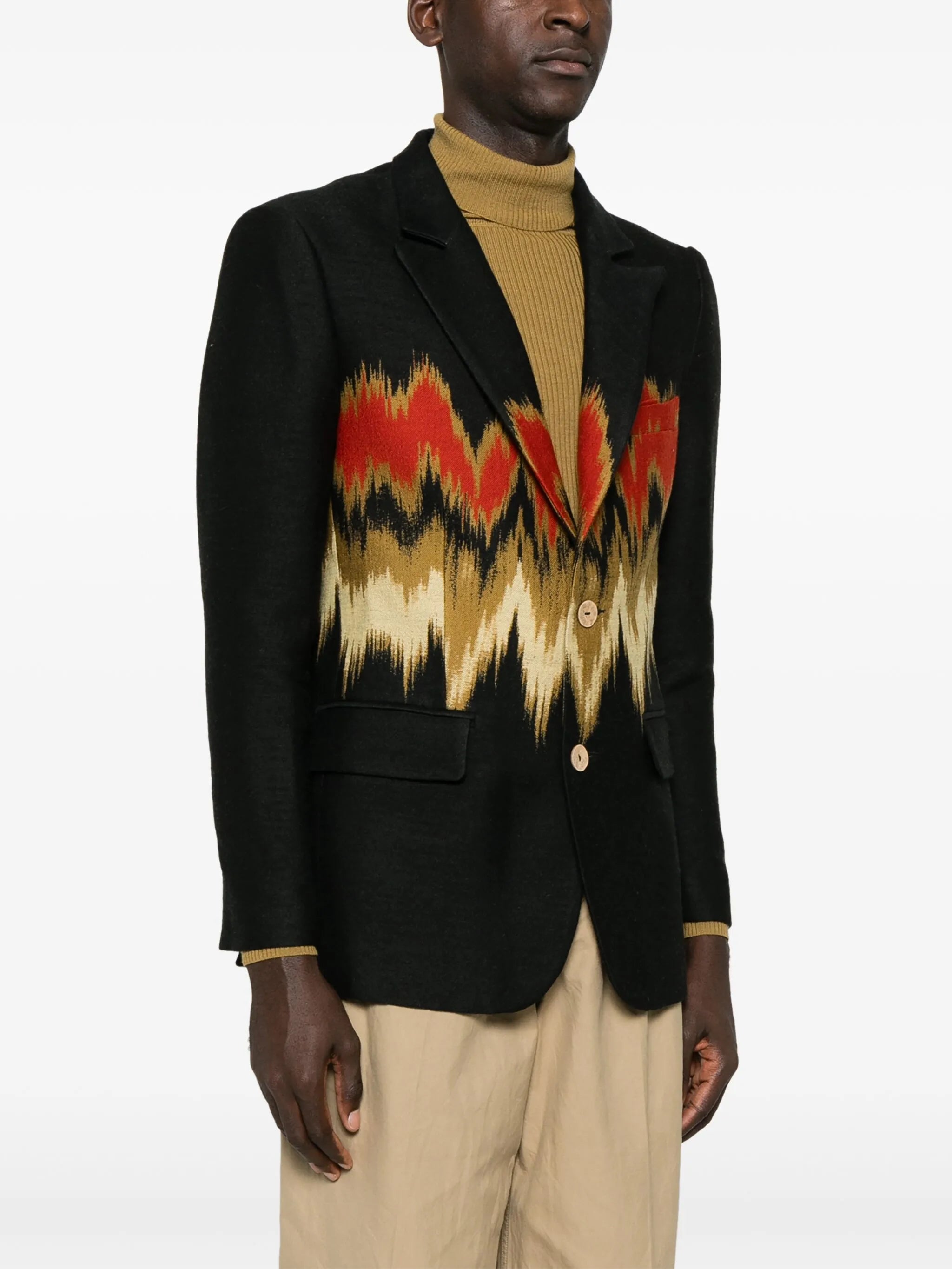 Blurred blazer