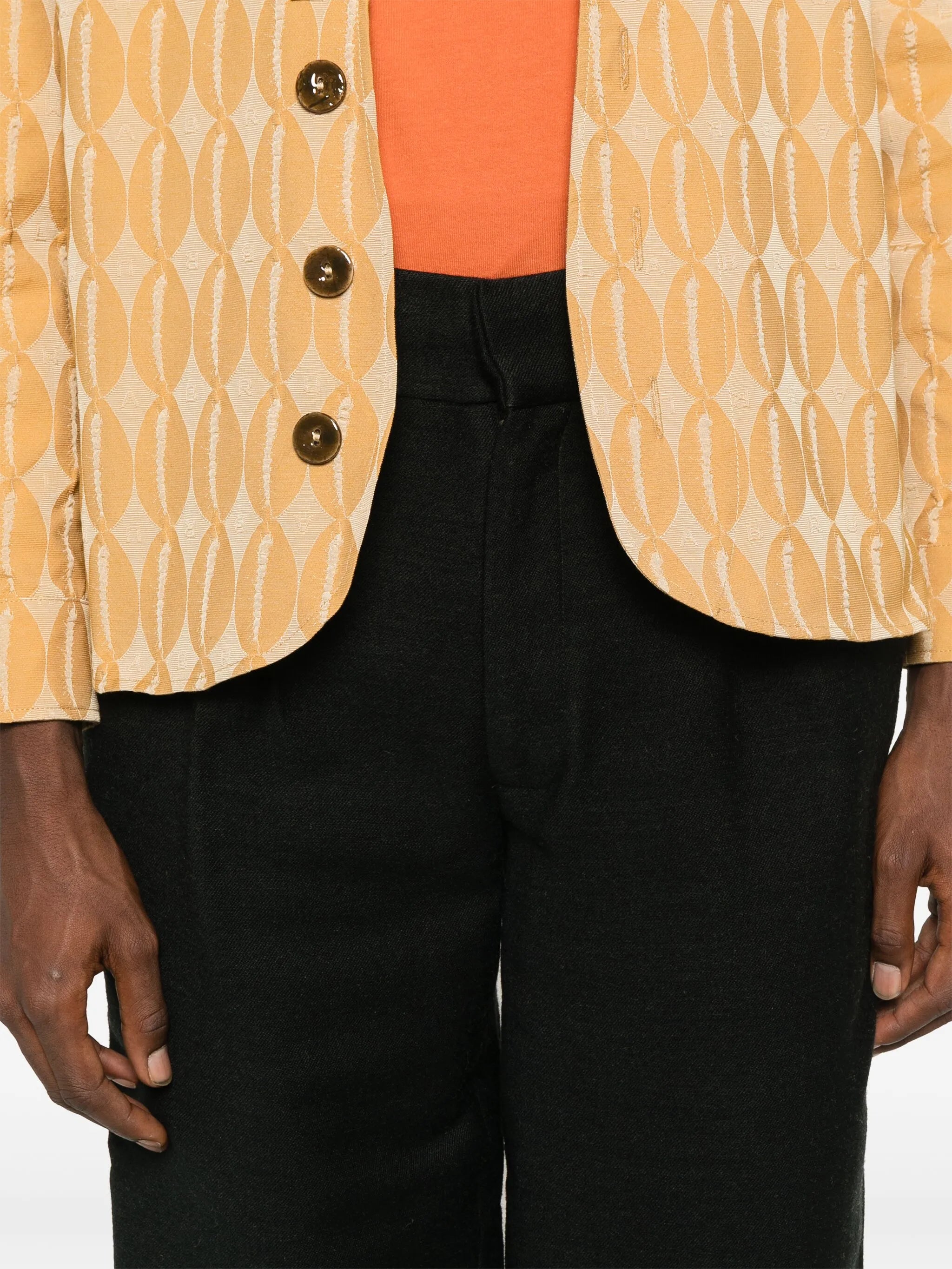 Blurred trousers