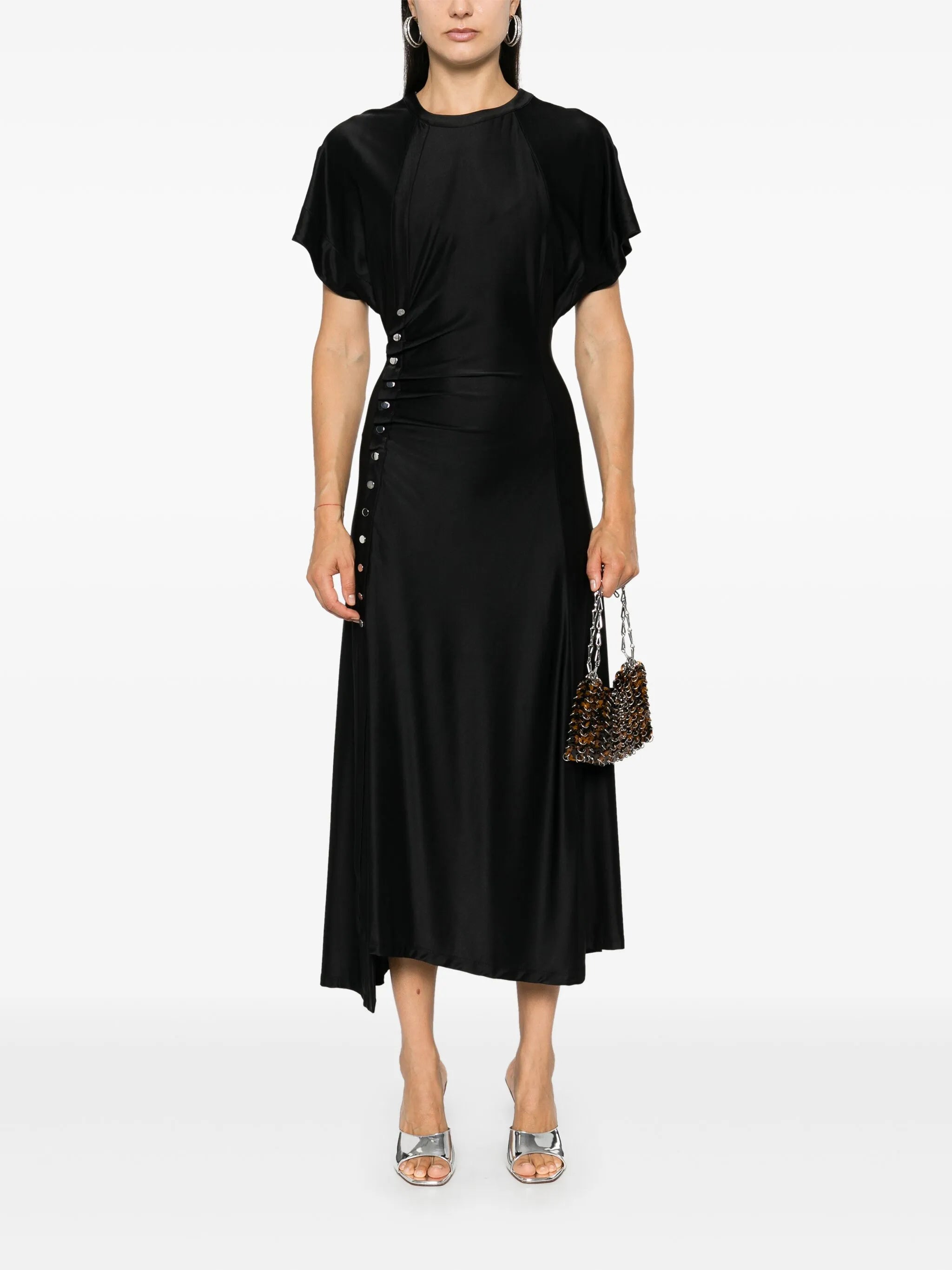 Drapé Pression midi dress