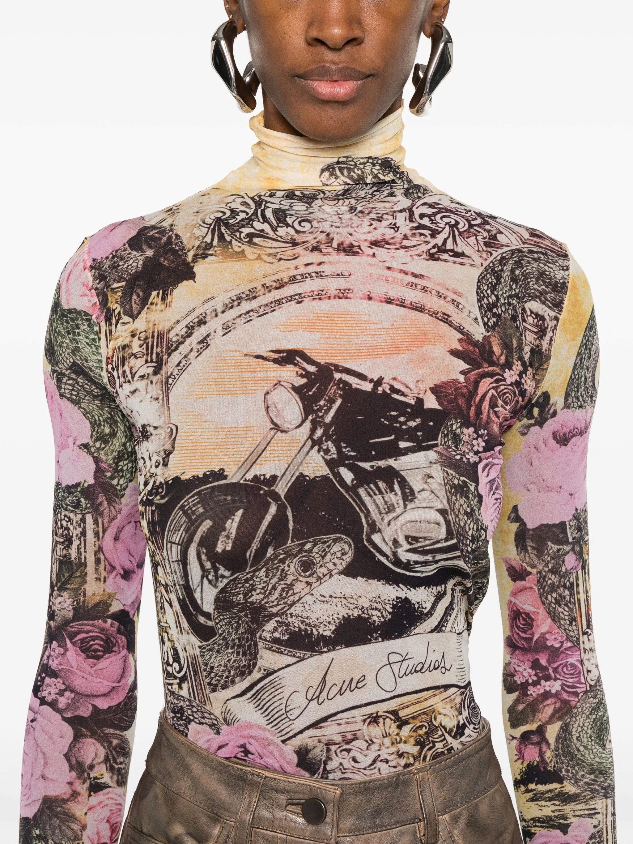animation-print seamless top