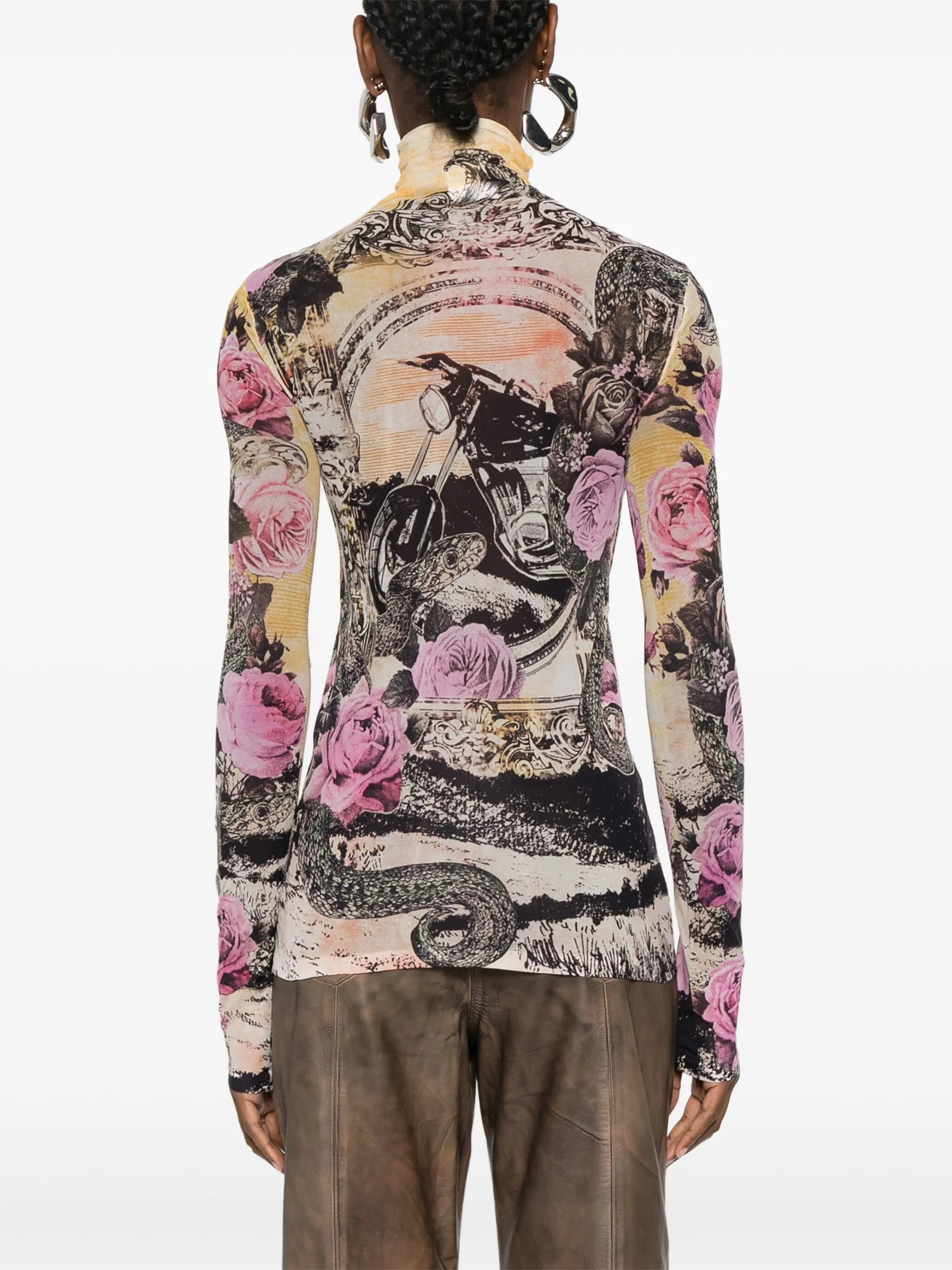 animation-print seamless top