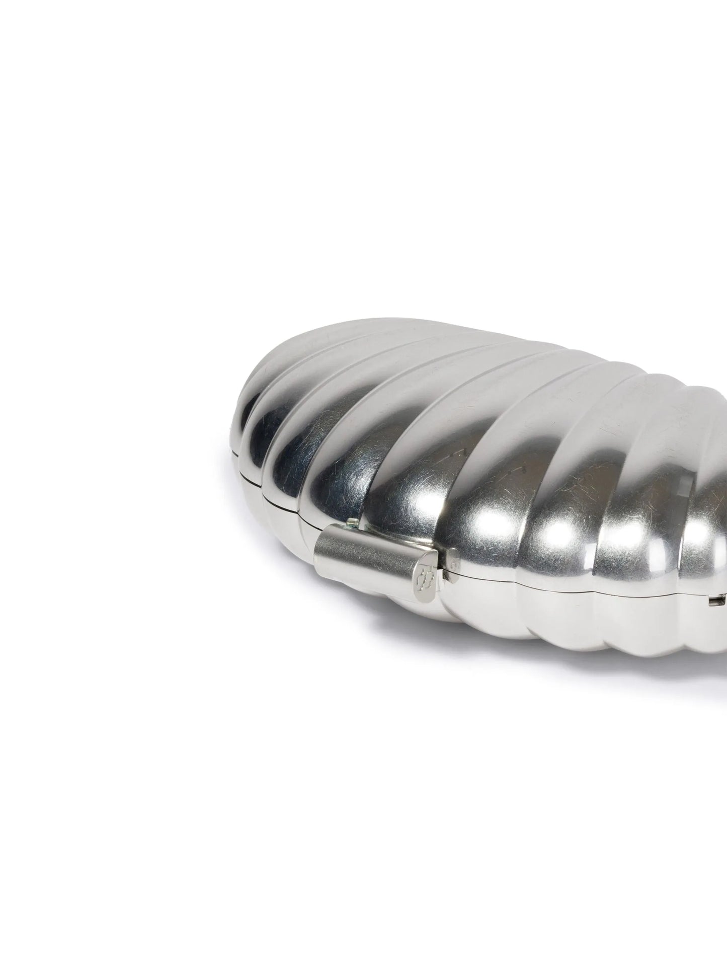 Monet shell-motif clutch bag