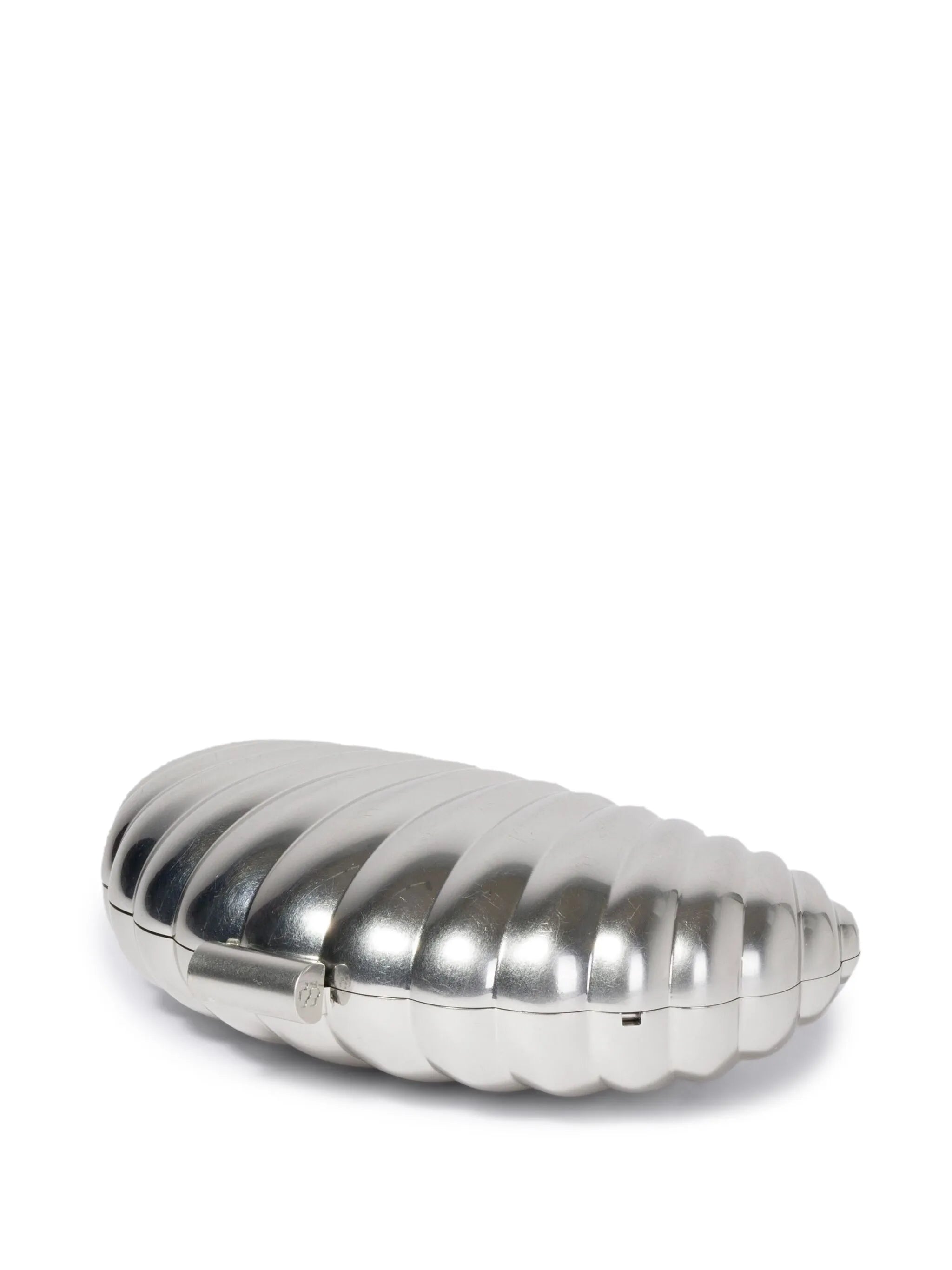 Monet shell-motif clutch bag