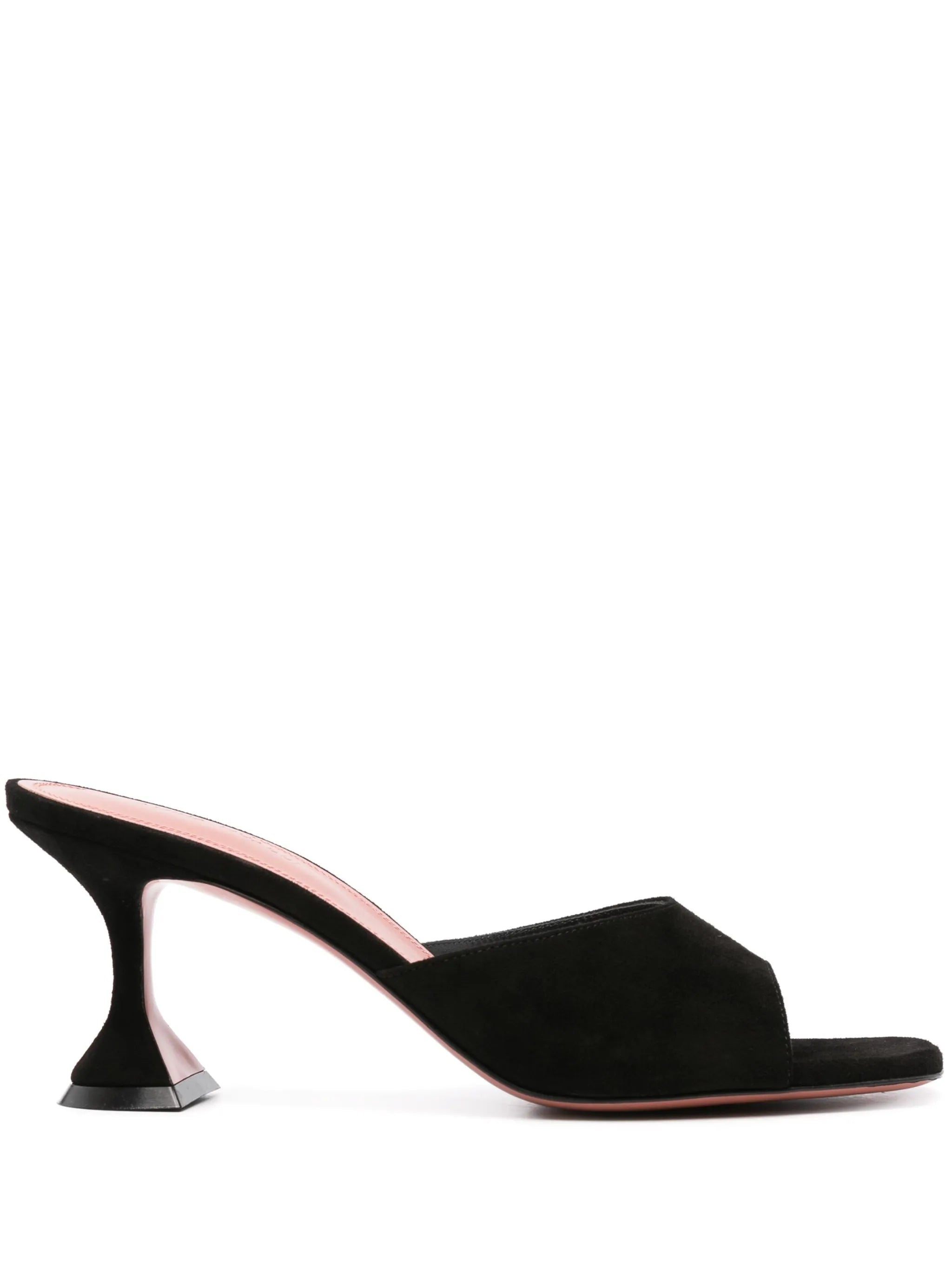 Lupita 70mm suede mules