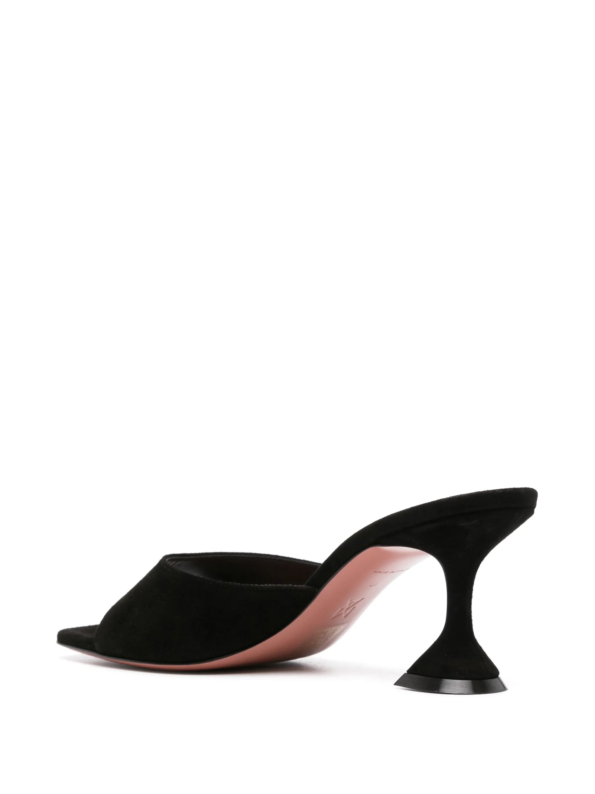 Lupita 70mm suede mules