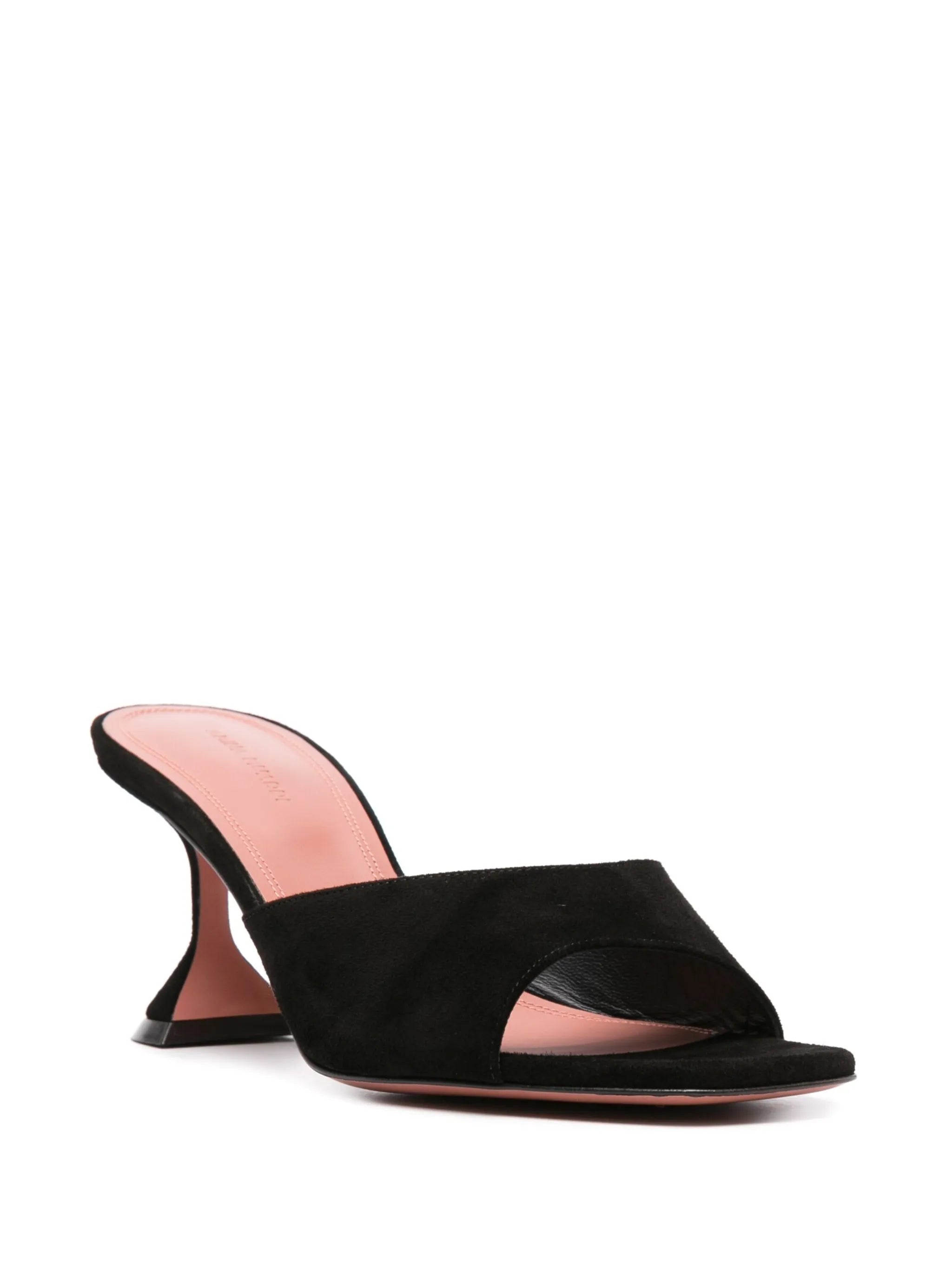 Lupita 70mm suede mules