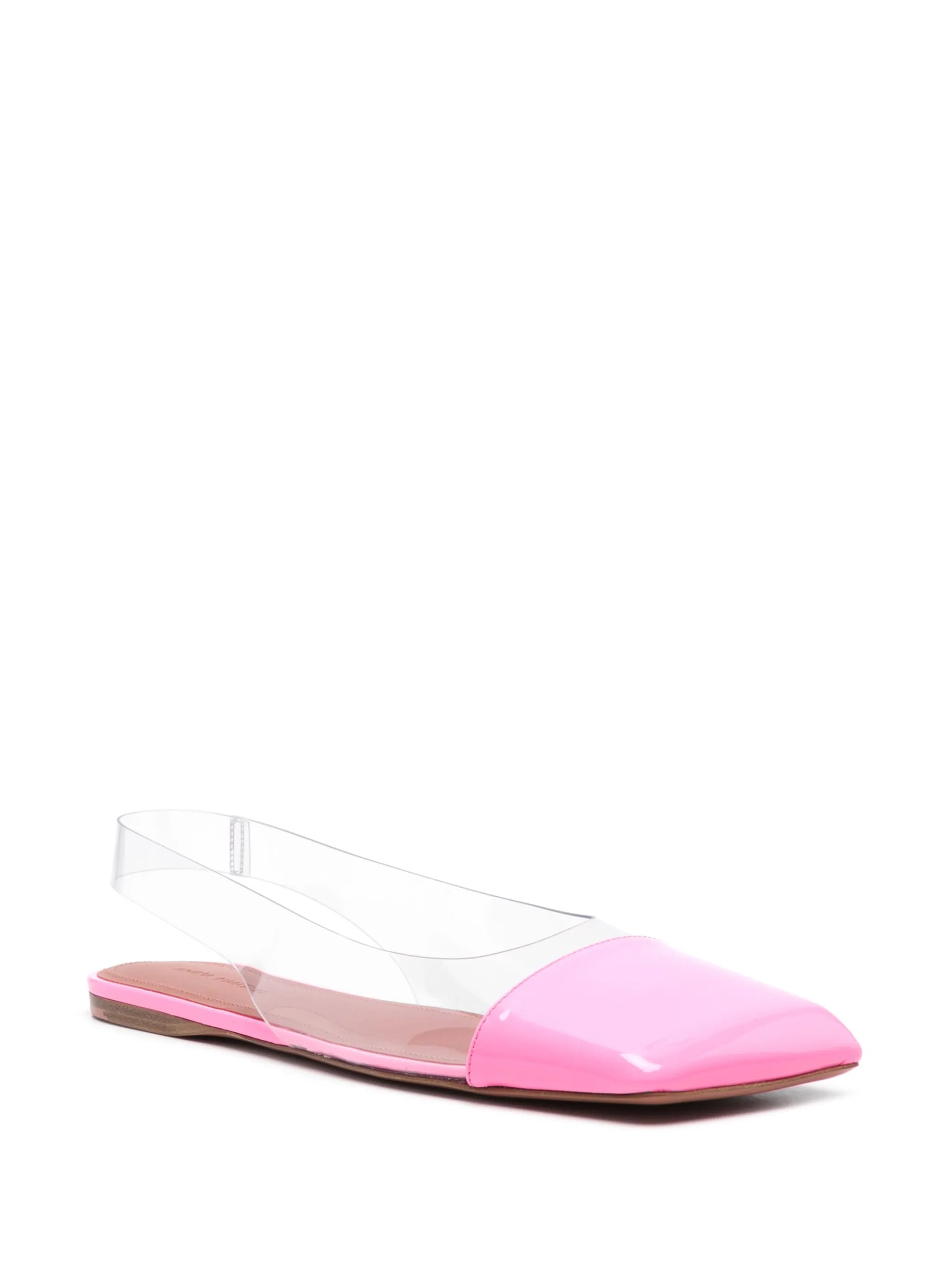 Ane square-toe ballerina shoes