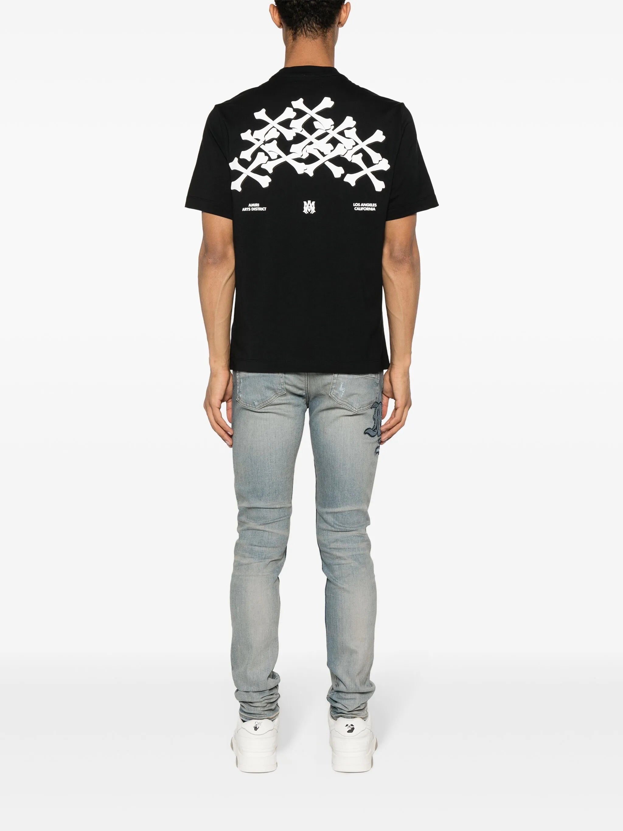 Bones Stacked cotton T-shirt