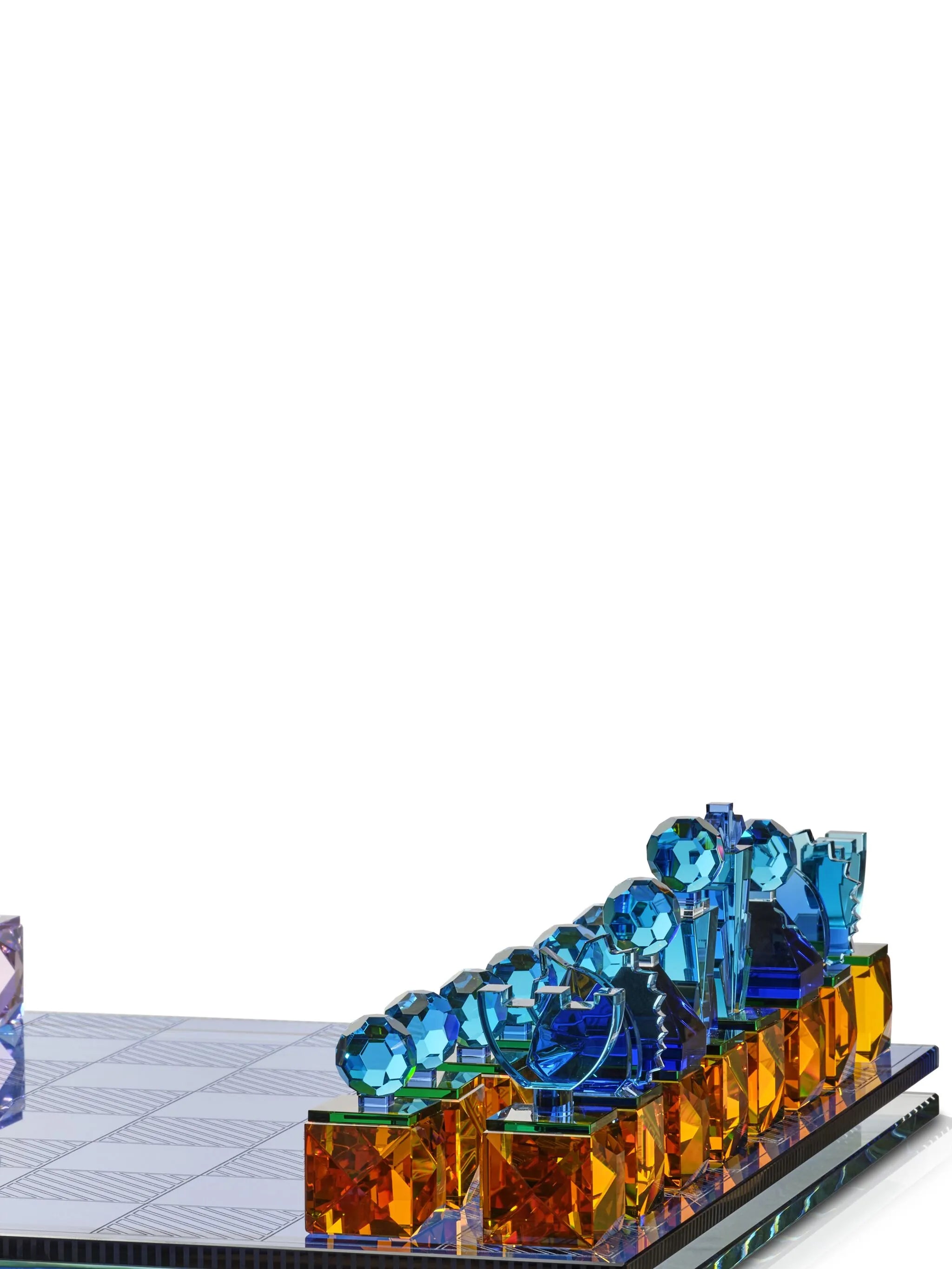 crystal chess set