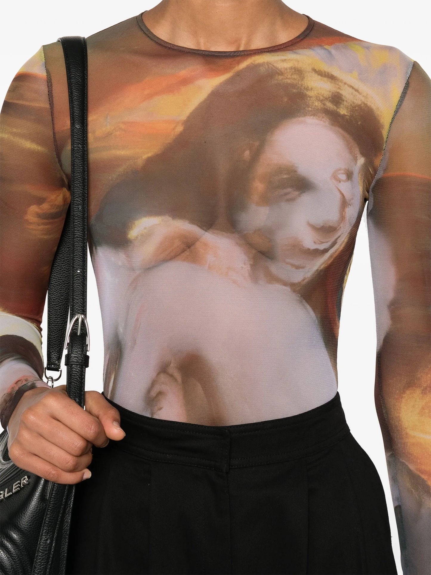 Sunset Sees sheer bodysuit