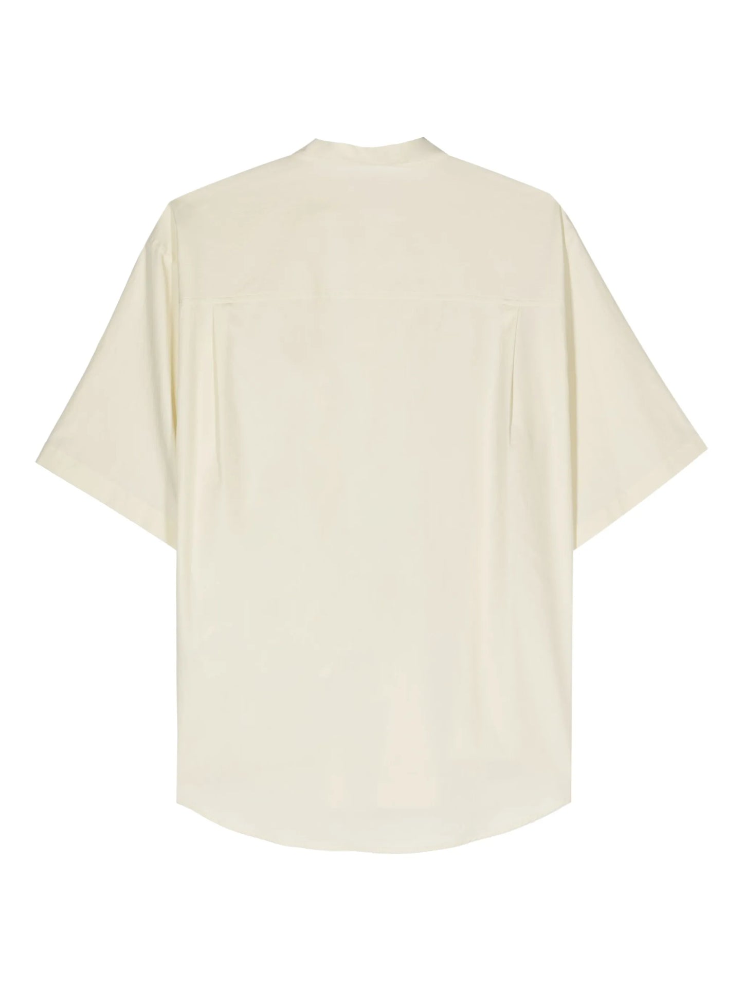 short-sleeve cotton shirt