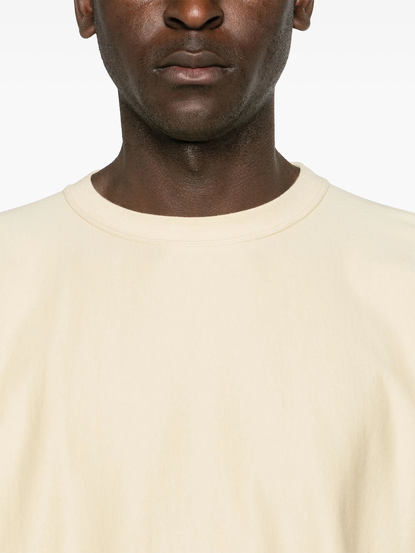 crew-neck cotton sweatshirt