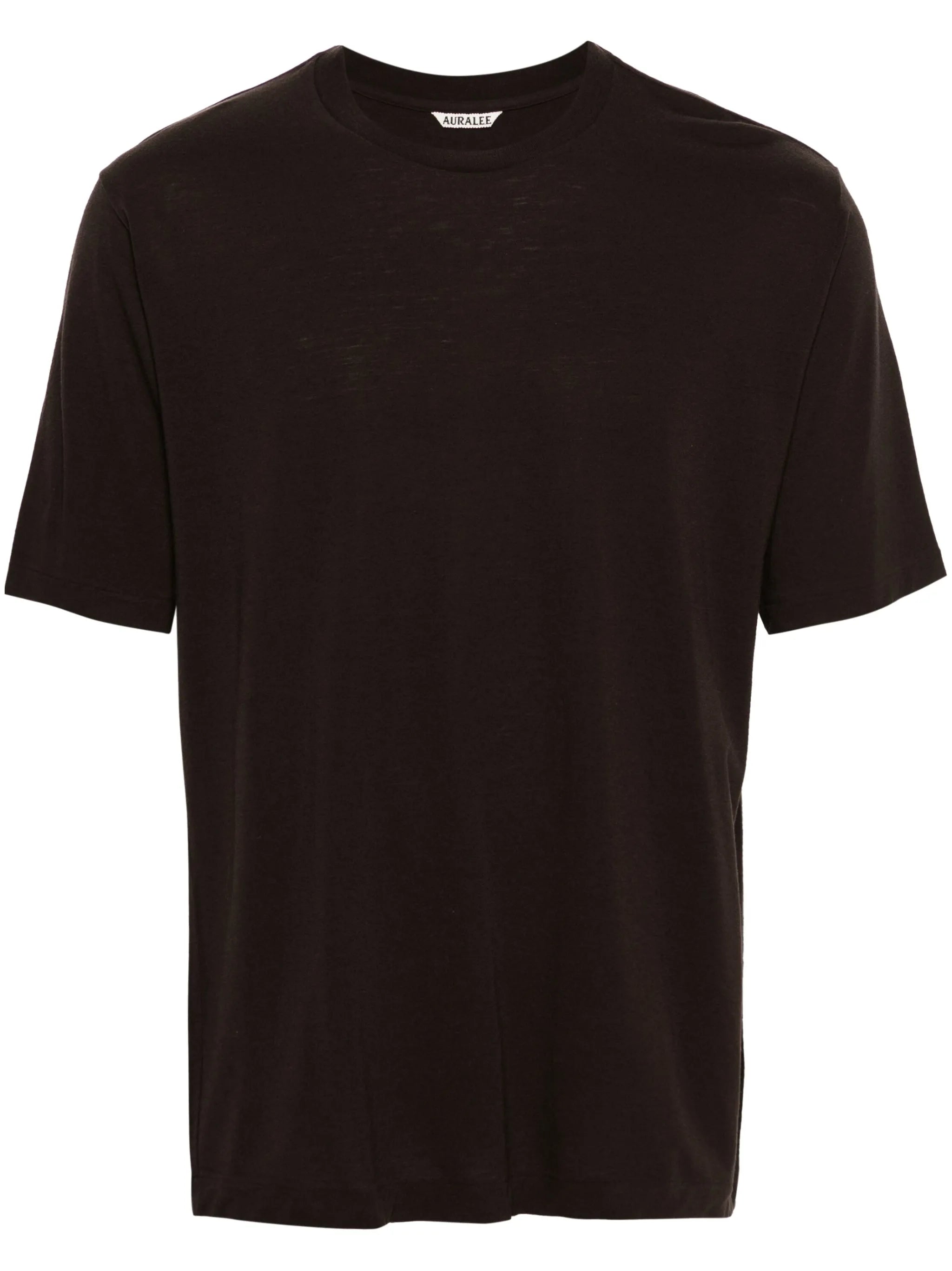 crew-neck wool T-shirt