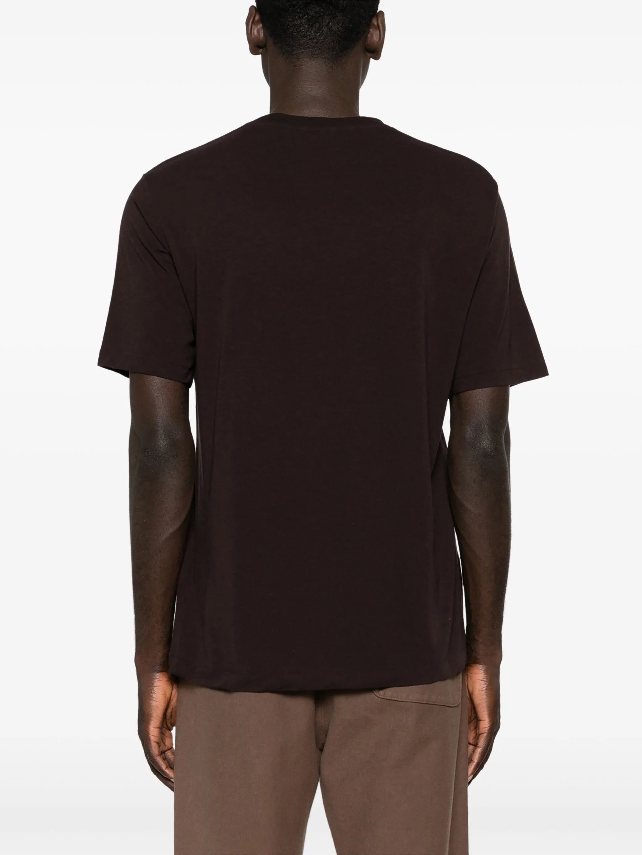 crew-neck wool T-shirt